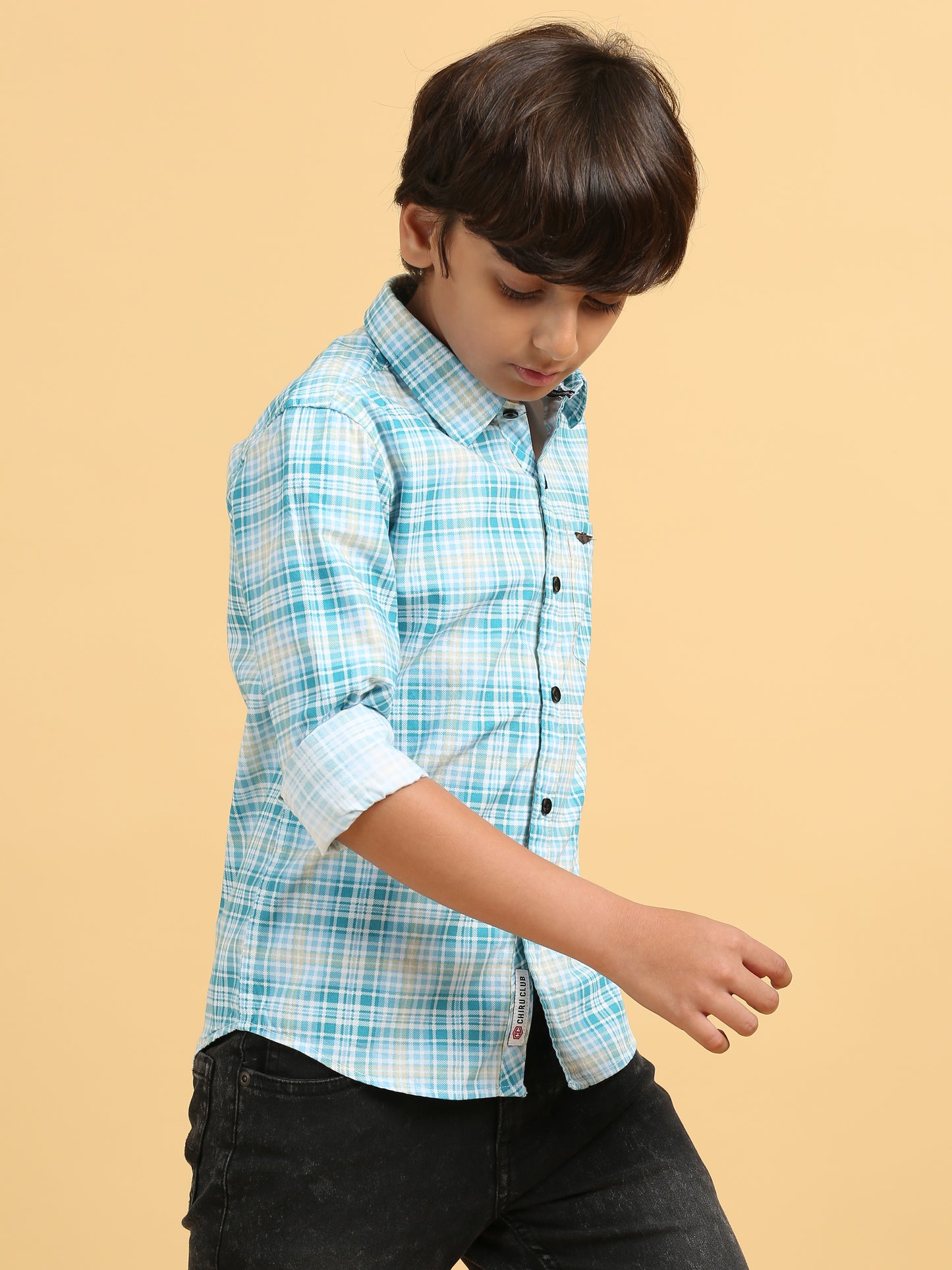Eastern Blue Laffer Checks Shirt