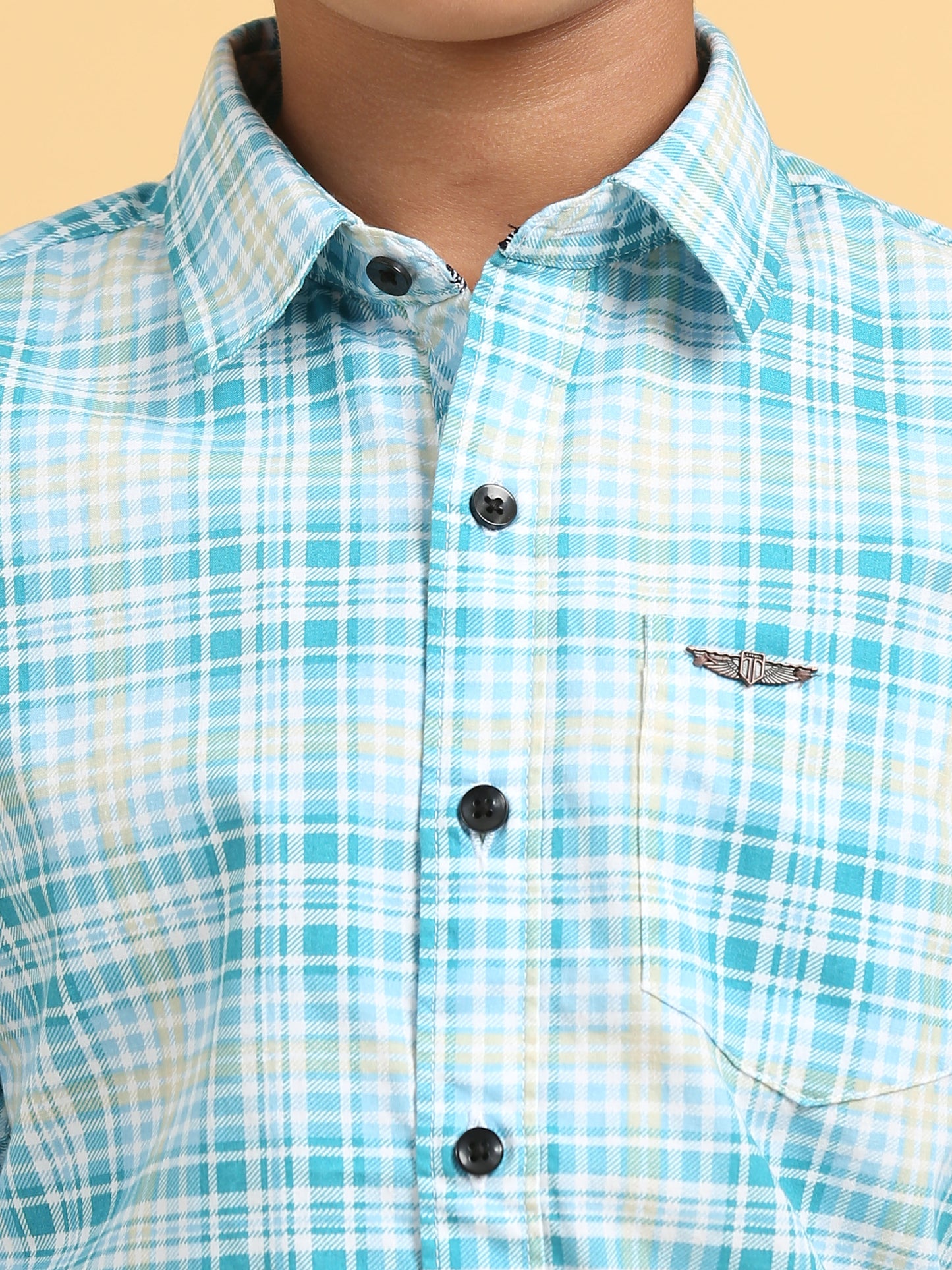 Eastern Blue Laffer Checks Shirt