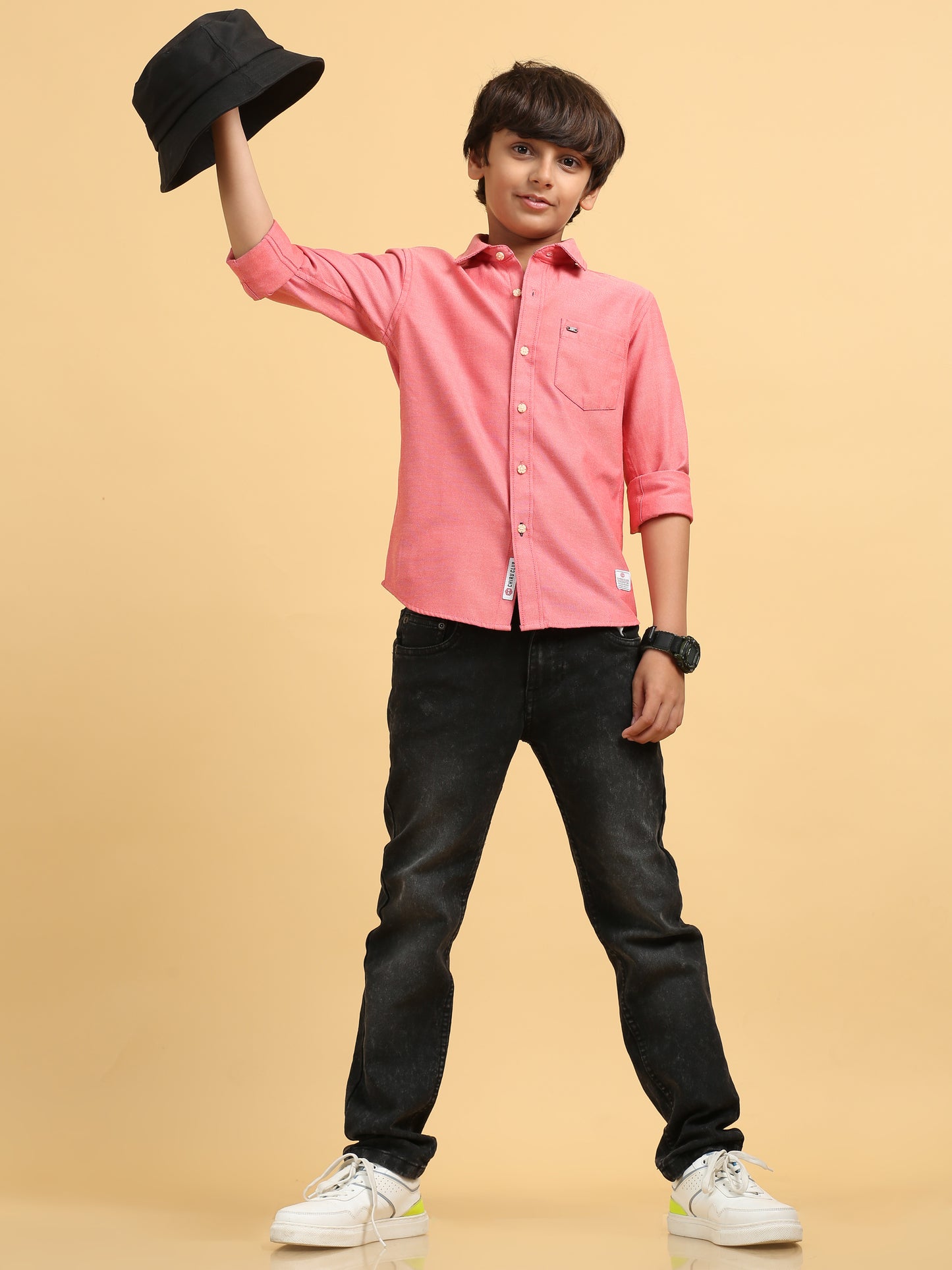 Red Oxford Solid Shirt