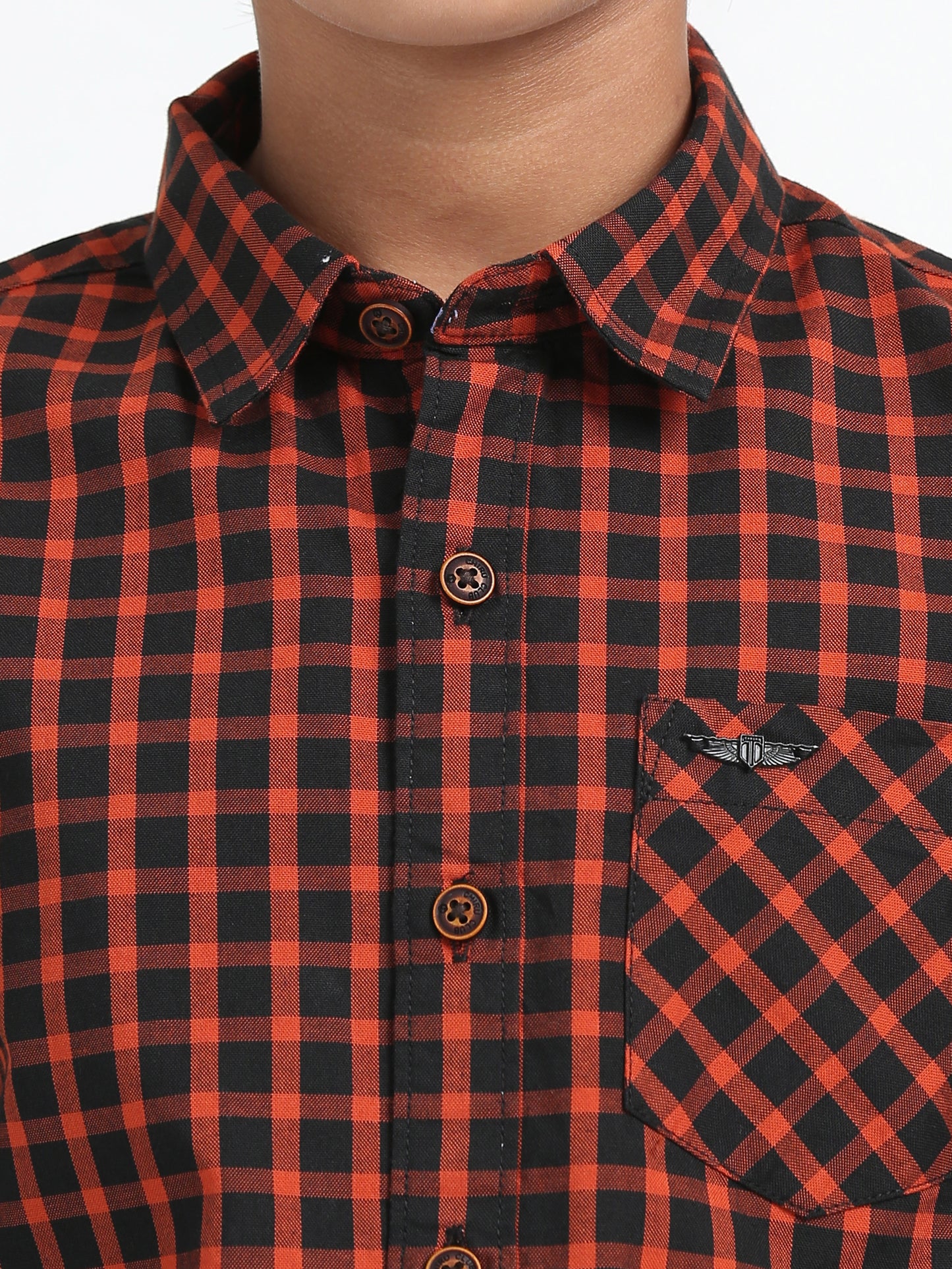 Rusty Oxford Checks Shirt