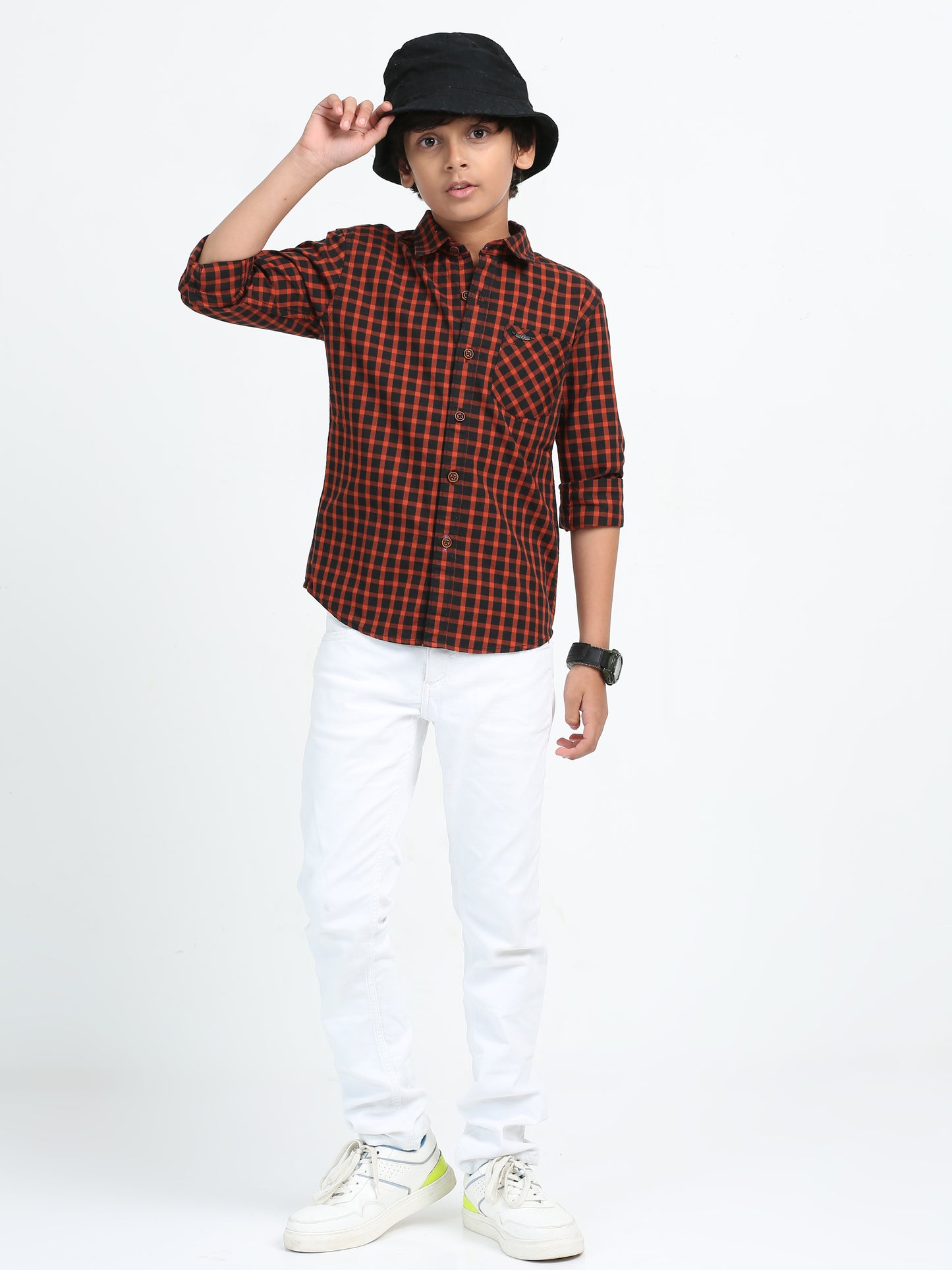 Rusty Oxford Checks Shirt