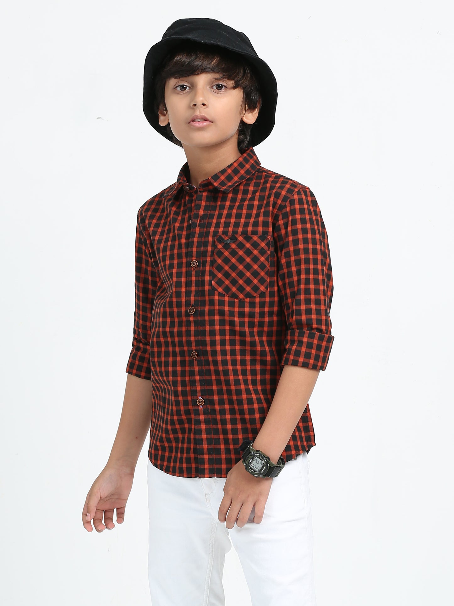 Rusty Oxford Checks Shirt