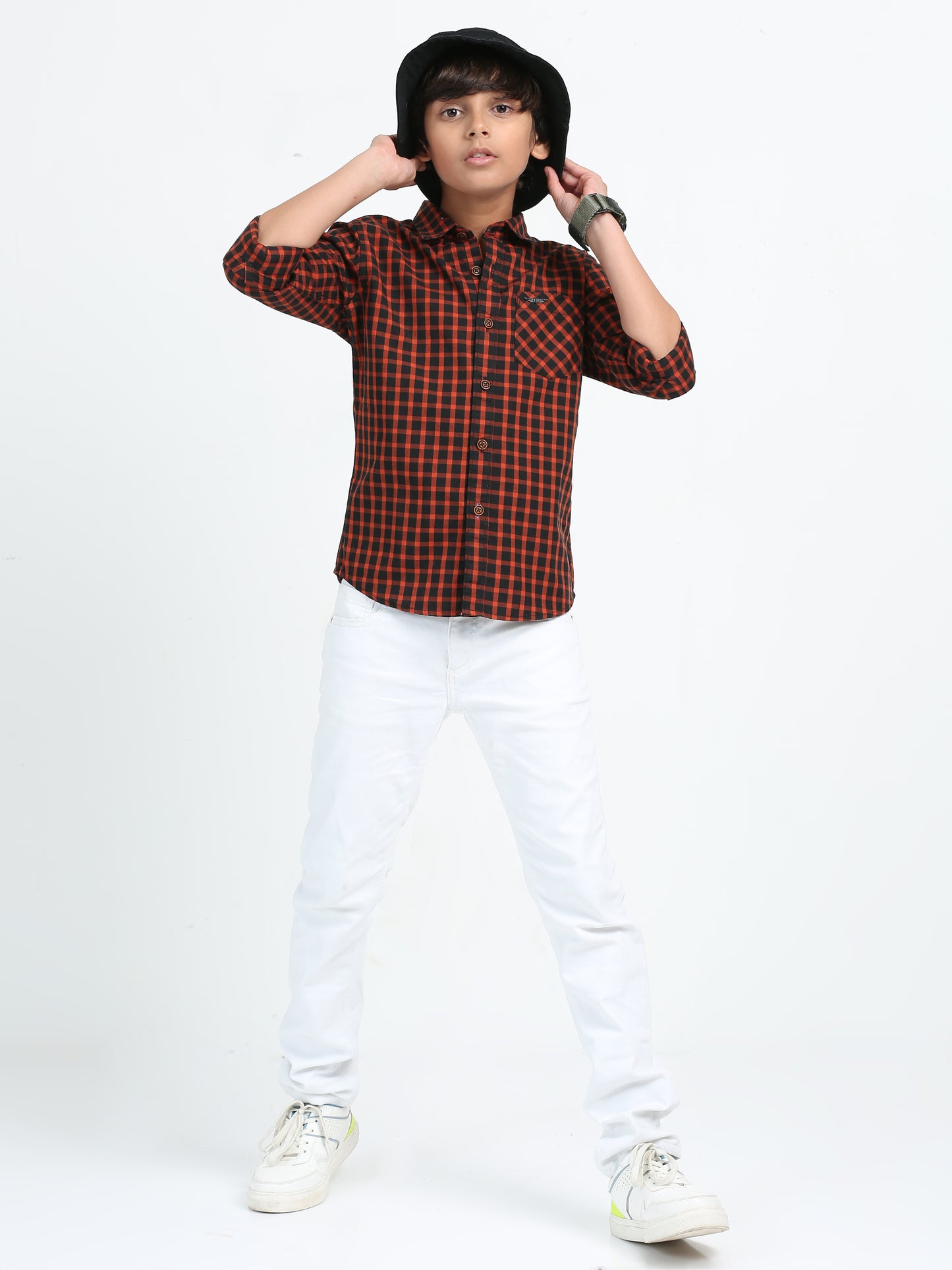 Rusty Oxford Checks Shirt