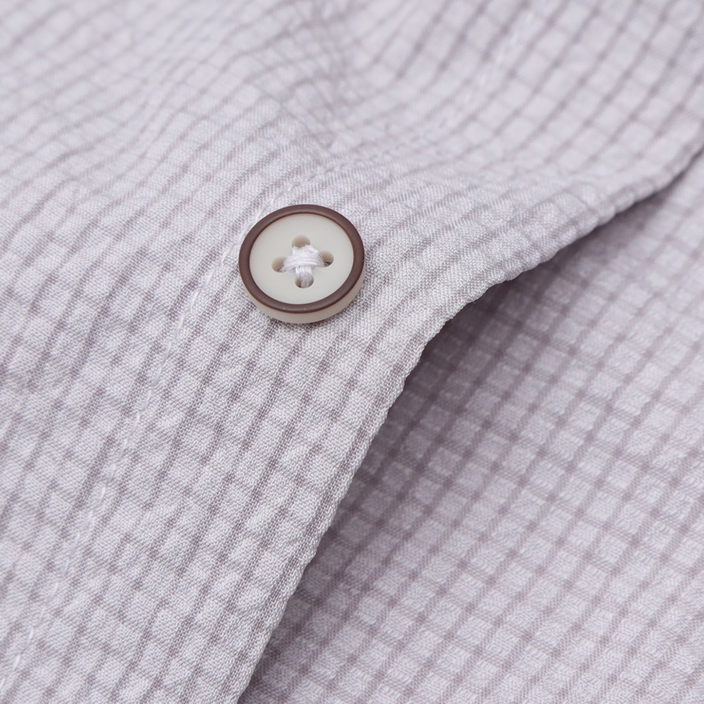 Light Grey Solid Popcorn Shirt for Boys