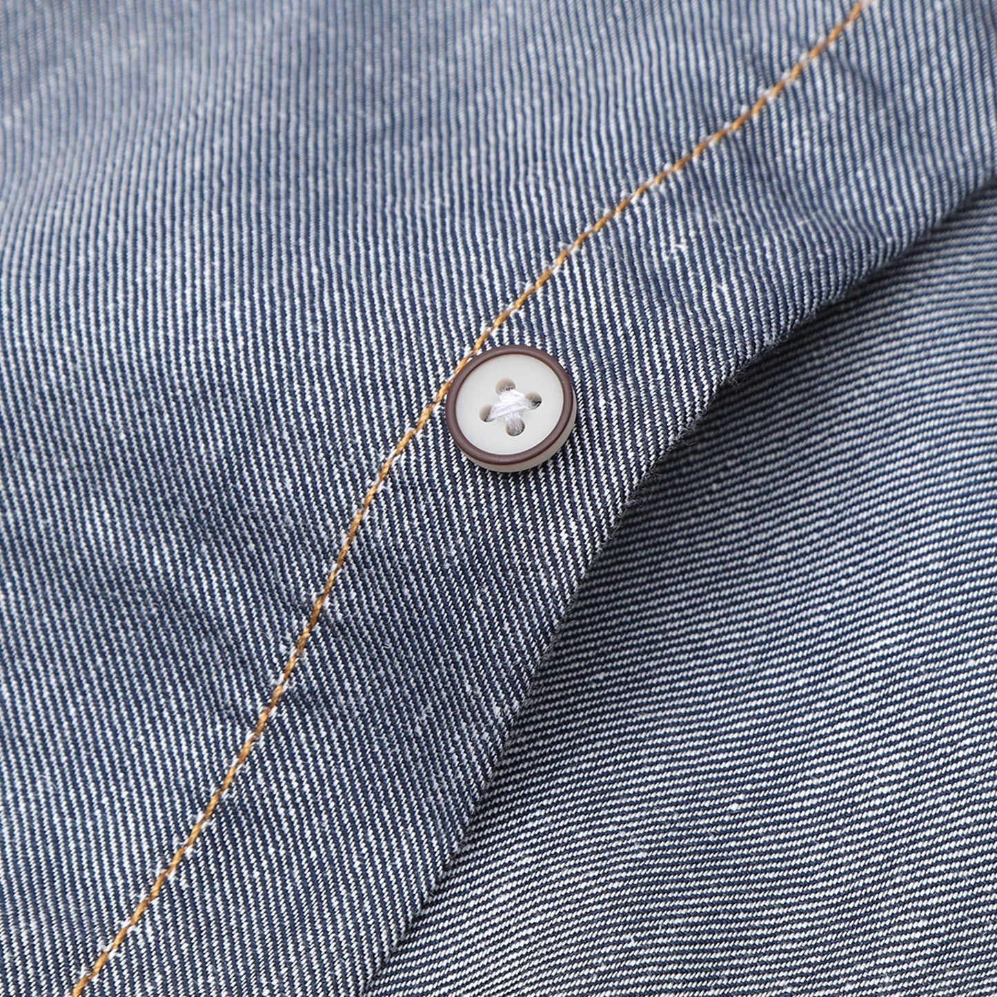 Silver Blue Denim Solid Shirt for Boys