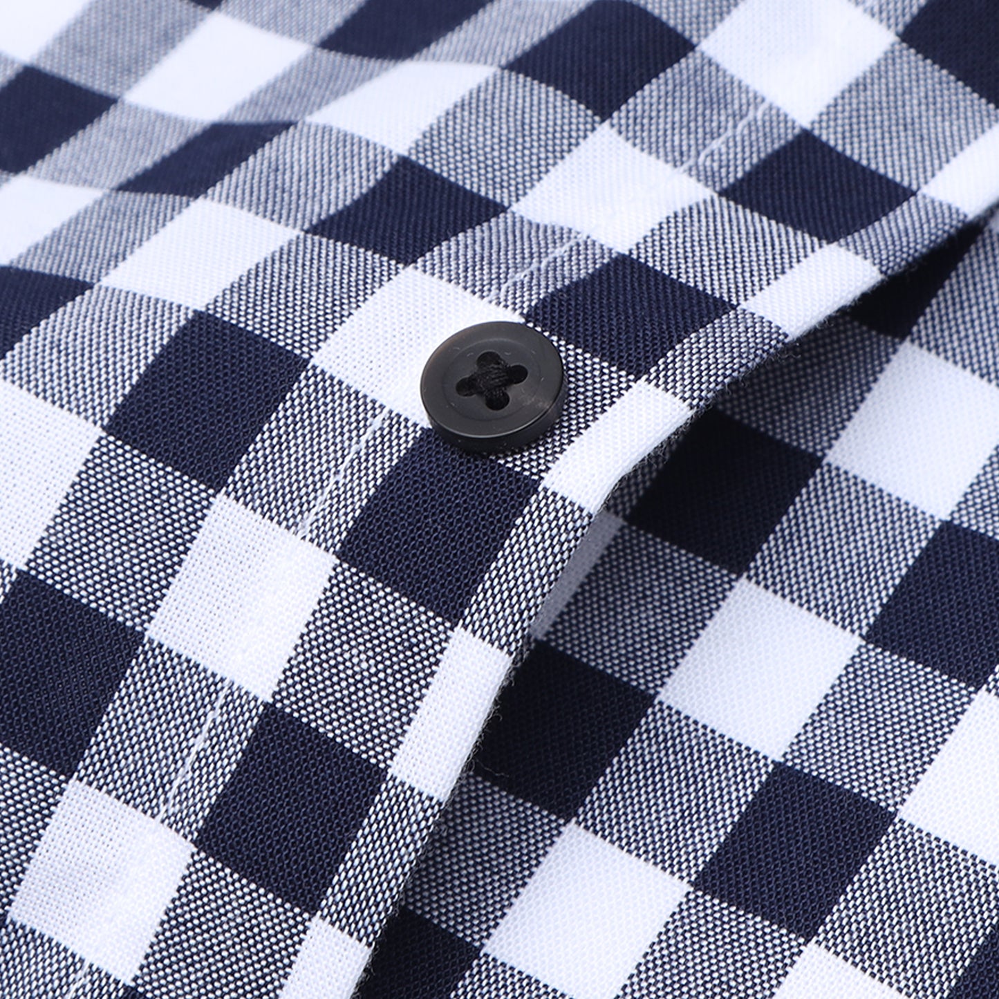 Navy Oxford Checks Shirt for Boys