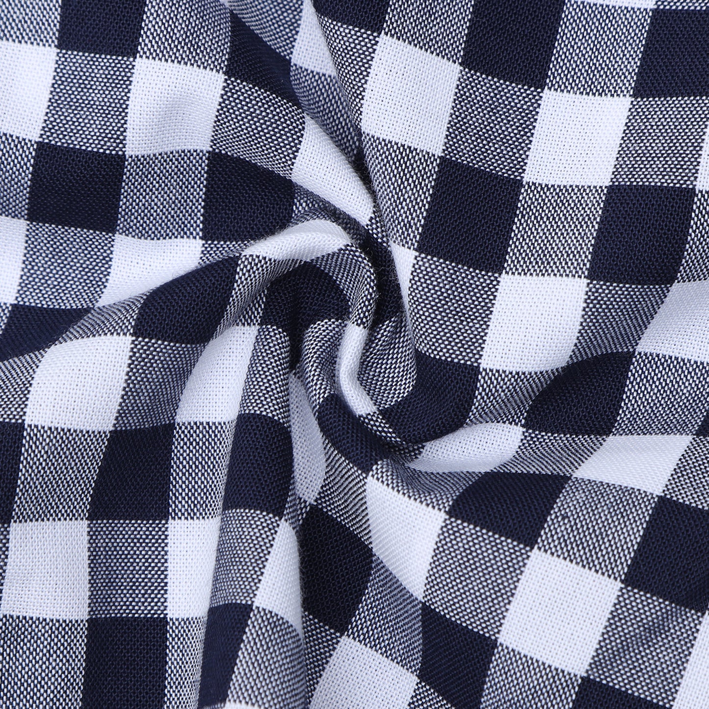Navy Oxford Checks Shirt for Boys