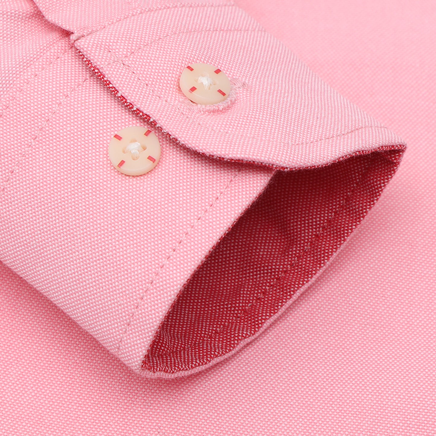 Pink Oxford Solid Shirt for Boys