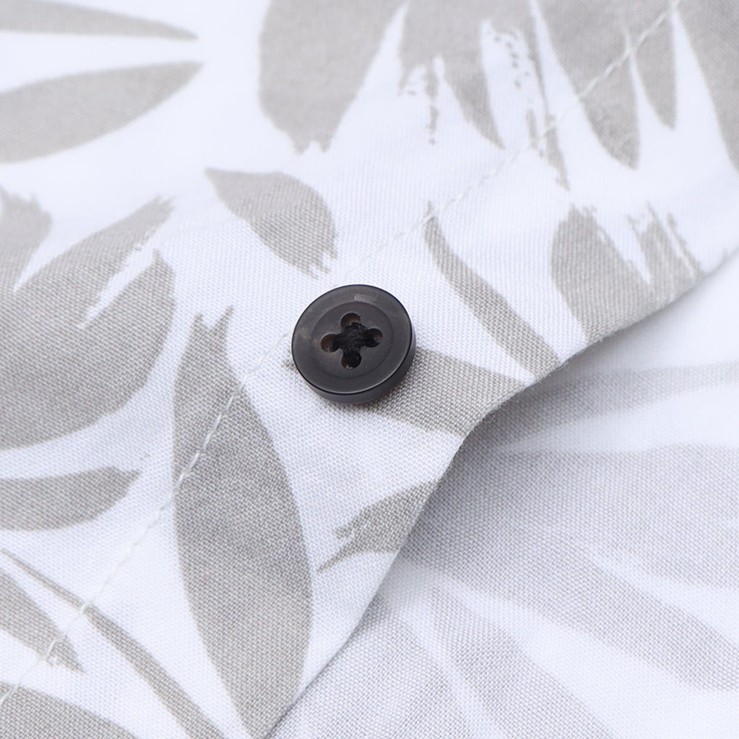 Ash Brown Rayon Printed Shirt for Boys