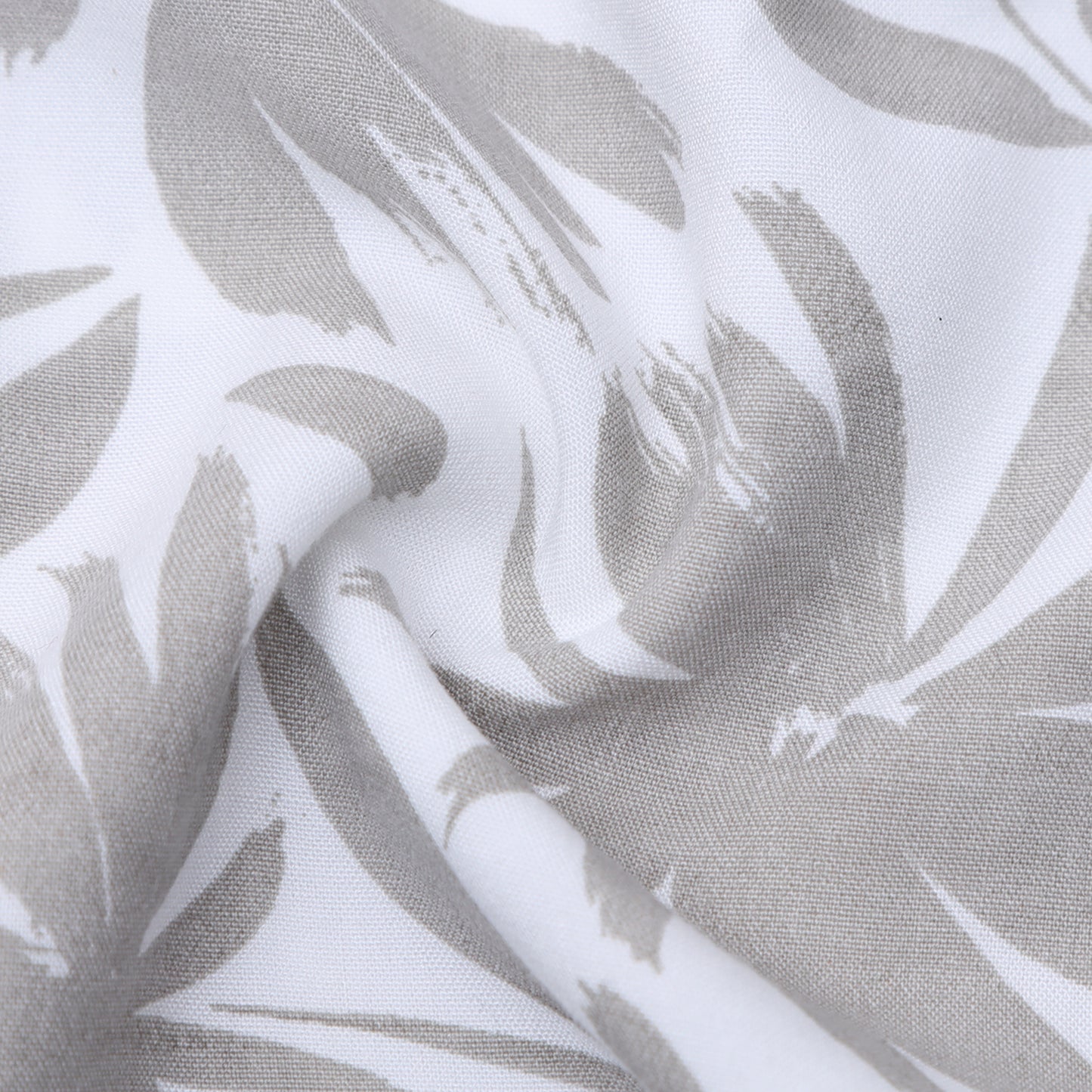 Ash Brown Rayon Printed Shirt for Boys