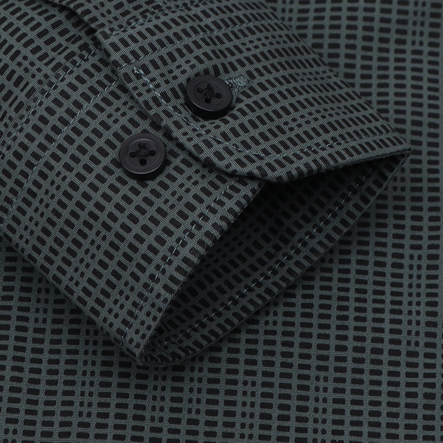 Olive Green Laffer Print Shirt for Boys