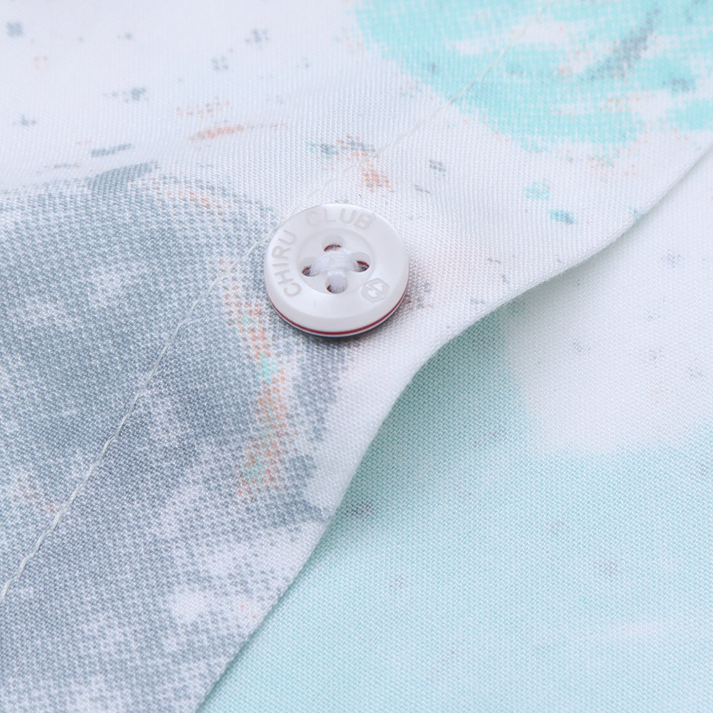 Peach Grey Rayon Printed Shirt for Boys