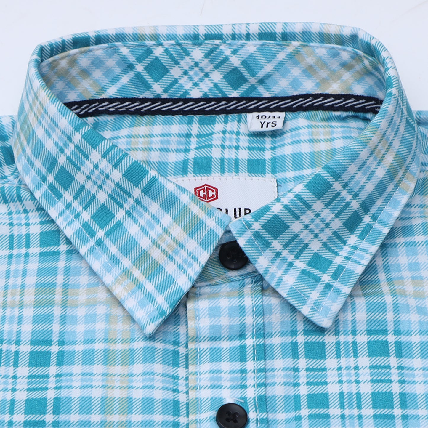 Eastern Blue Laffer Checks Shirt for Boys