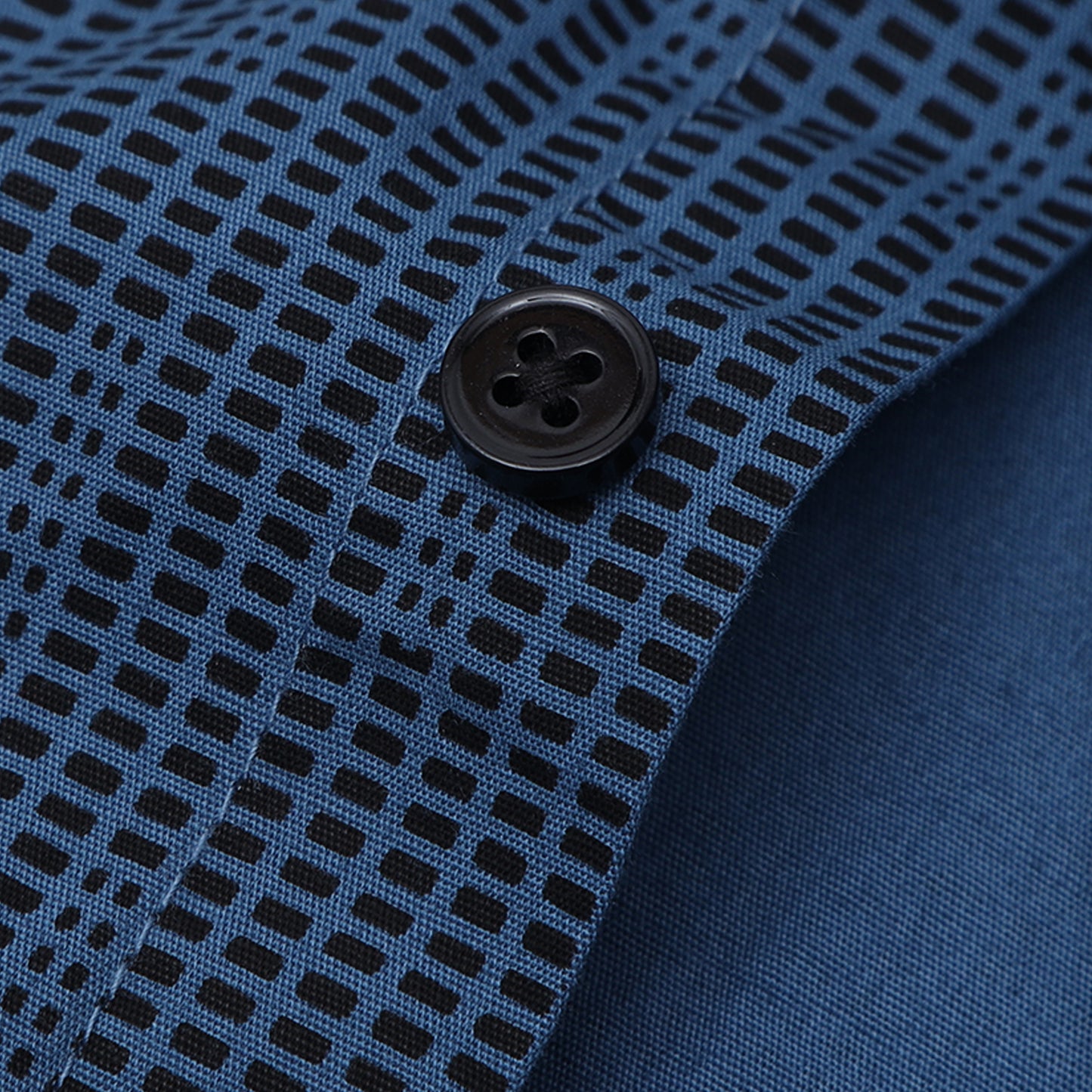 Teal Blue Laffer Printed Shirt for Boys