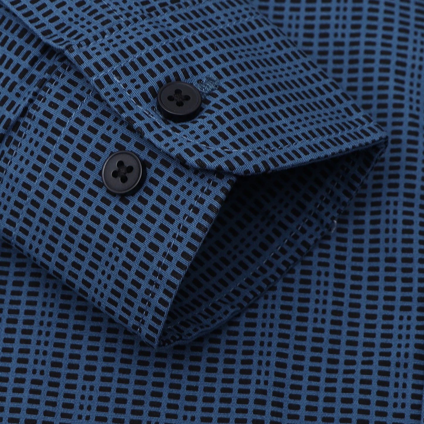 Teal Blue Laffer Printed Shirt for Boys