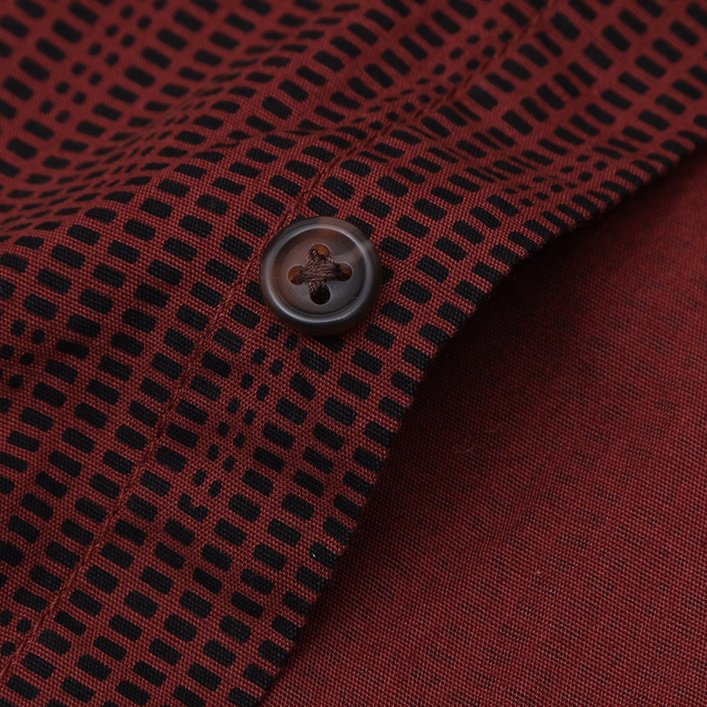 Maroon Laffer Printed Shirt for Boys