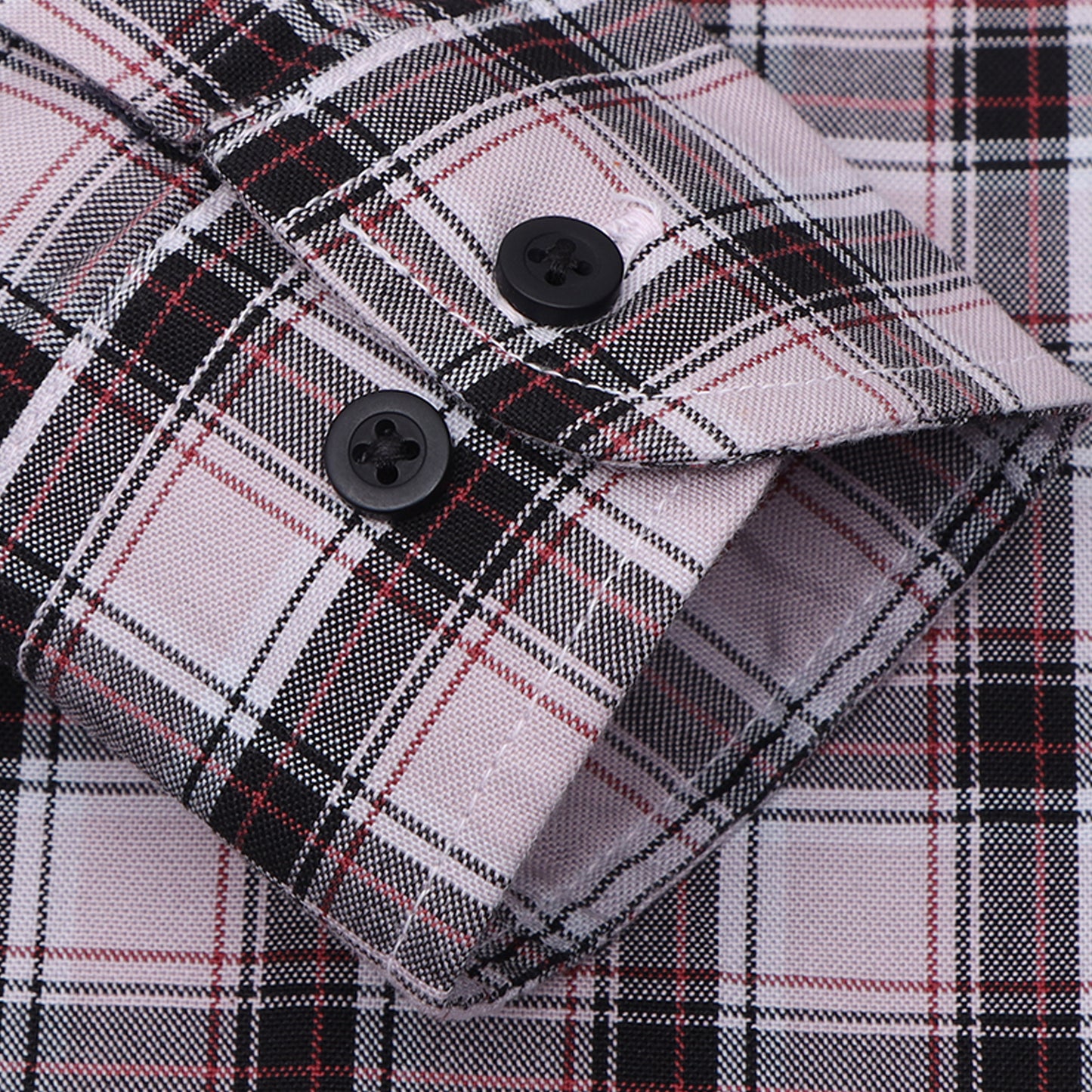 Peach Oxford Checks Shirt for Boys
