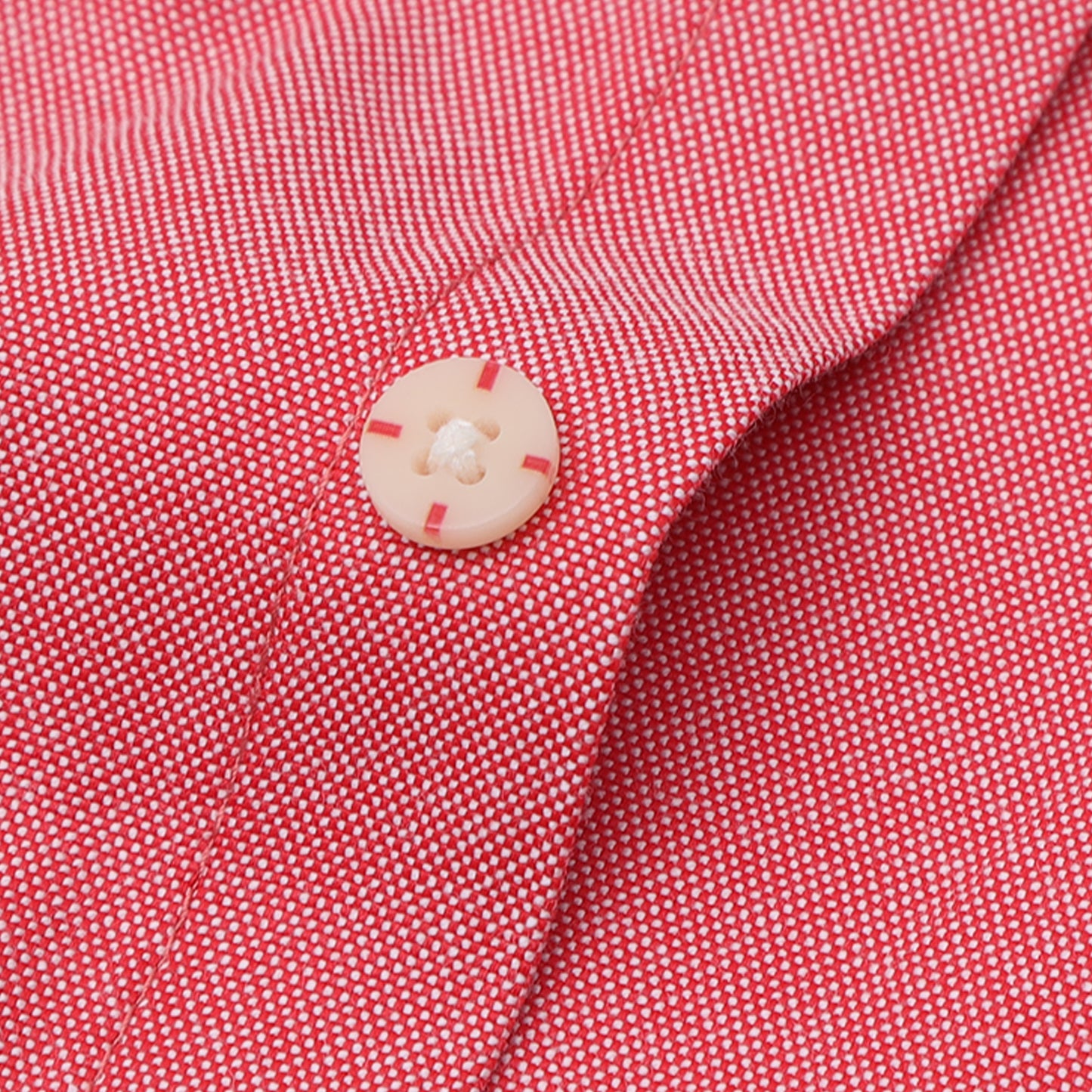 Red Oxford Solid Shirt for Boys