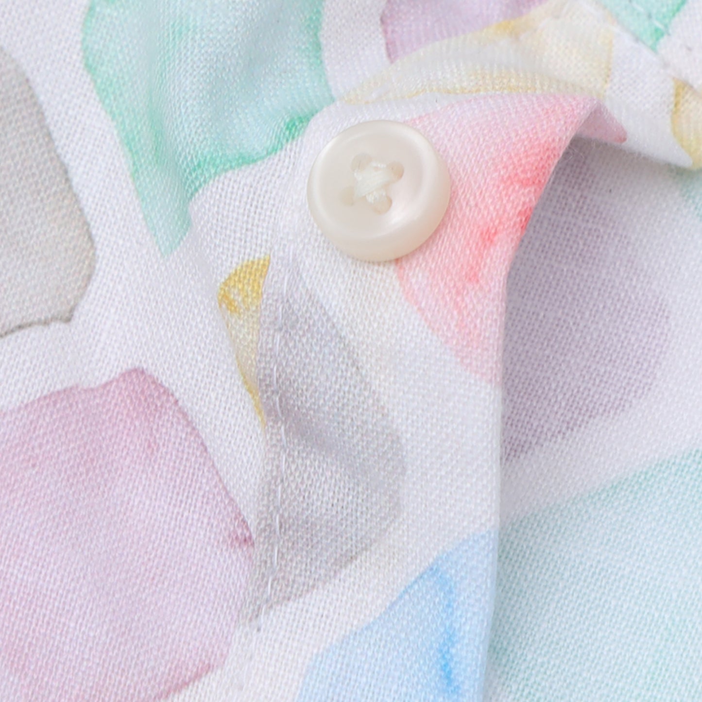 Pastel Multi Color Rayon Digital Printed Short Kurta