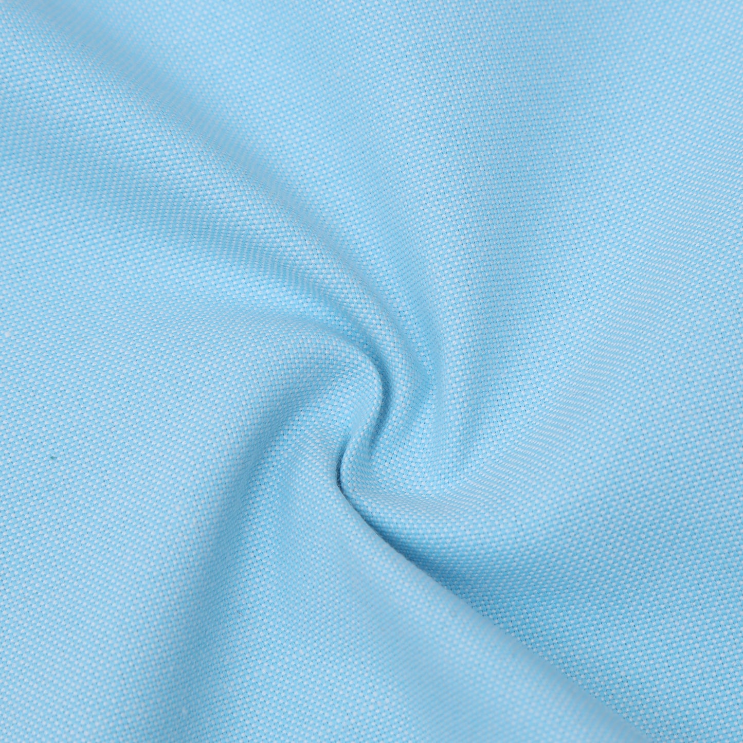Aqua Blue Oxford Solid Shirt for Boys