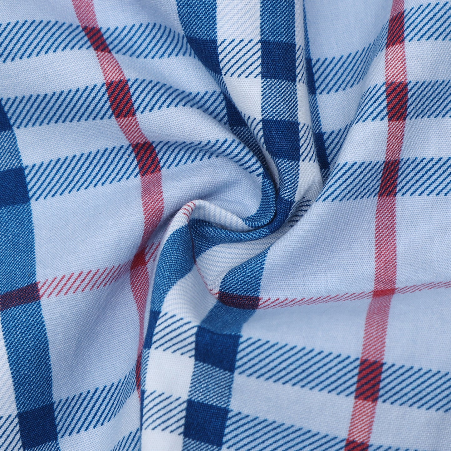 Powder Blue Laffer Checks Shirt for Boys