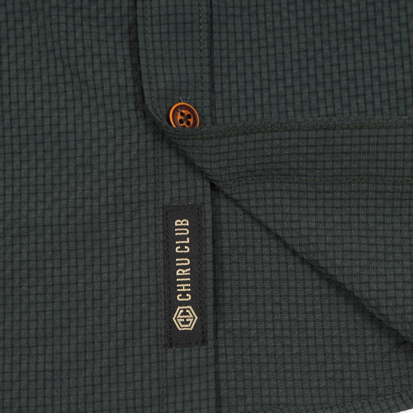 Lunar Green Popcorn Solid Shirt For Boys
