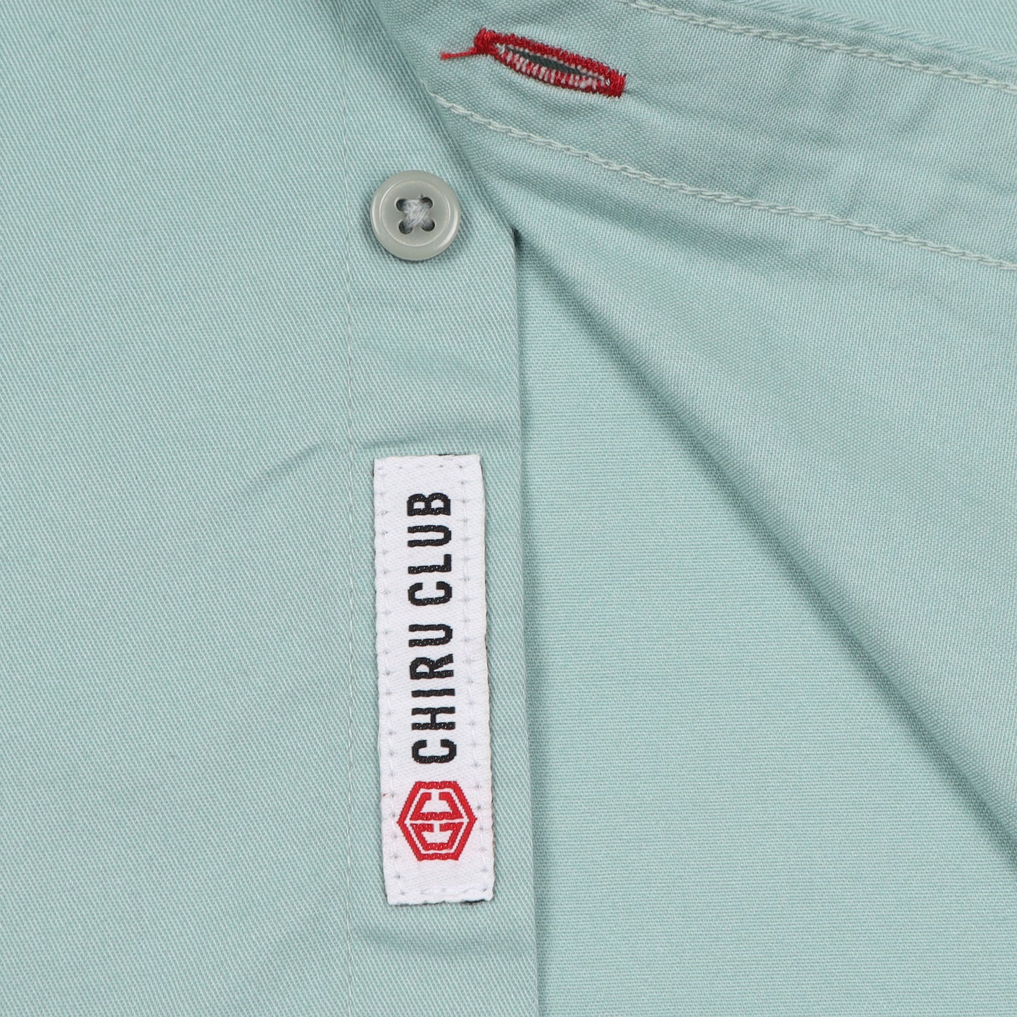 Mint Twill Leather Finish Solid Shirt For Boys