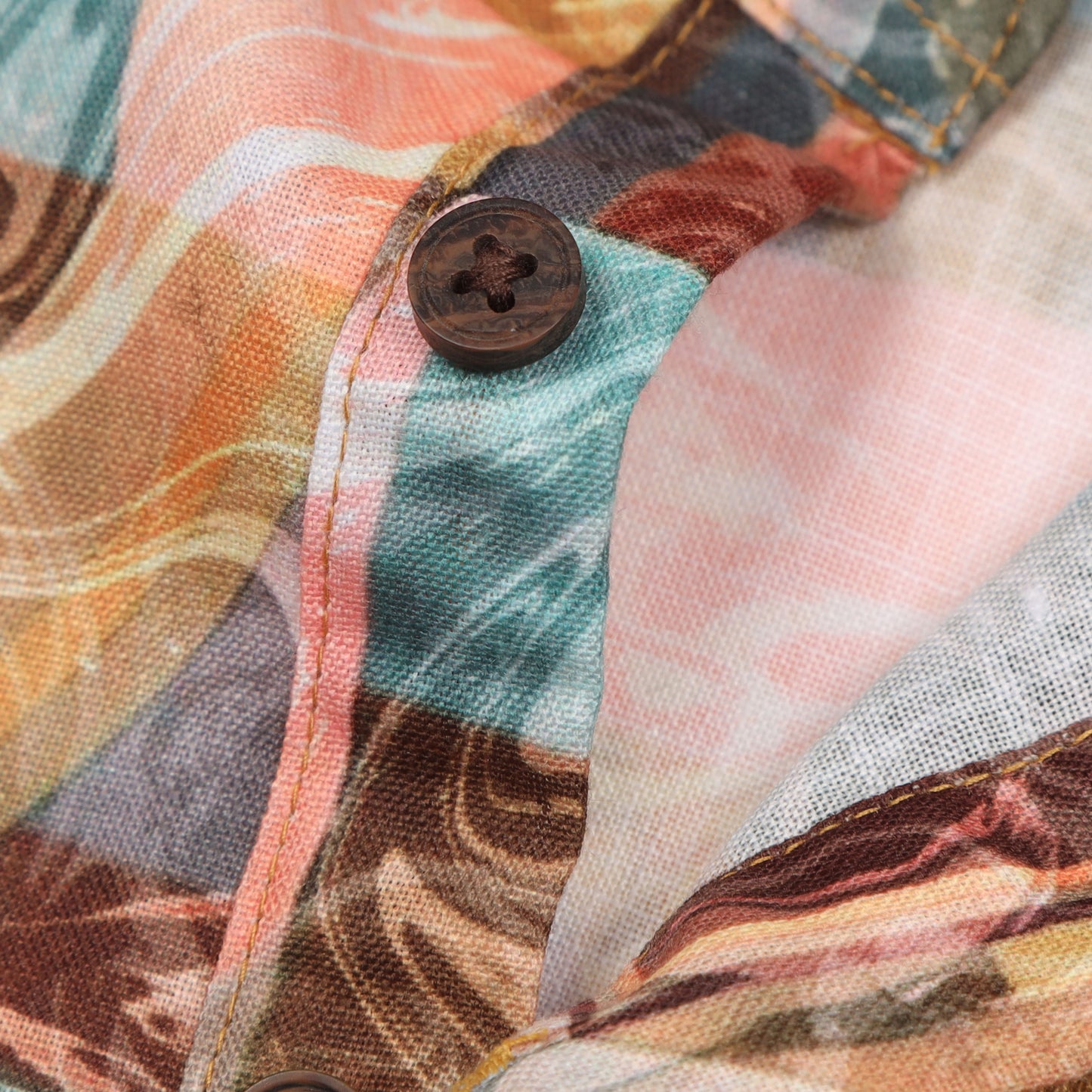Multi Colour Digital Printed Rayon Shirt For Boys