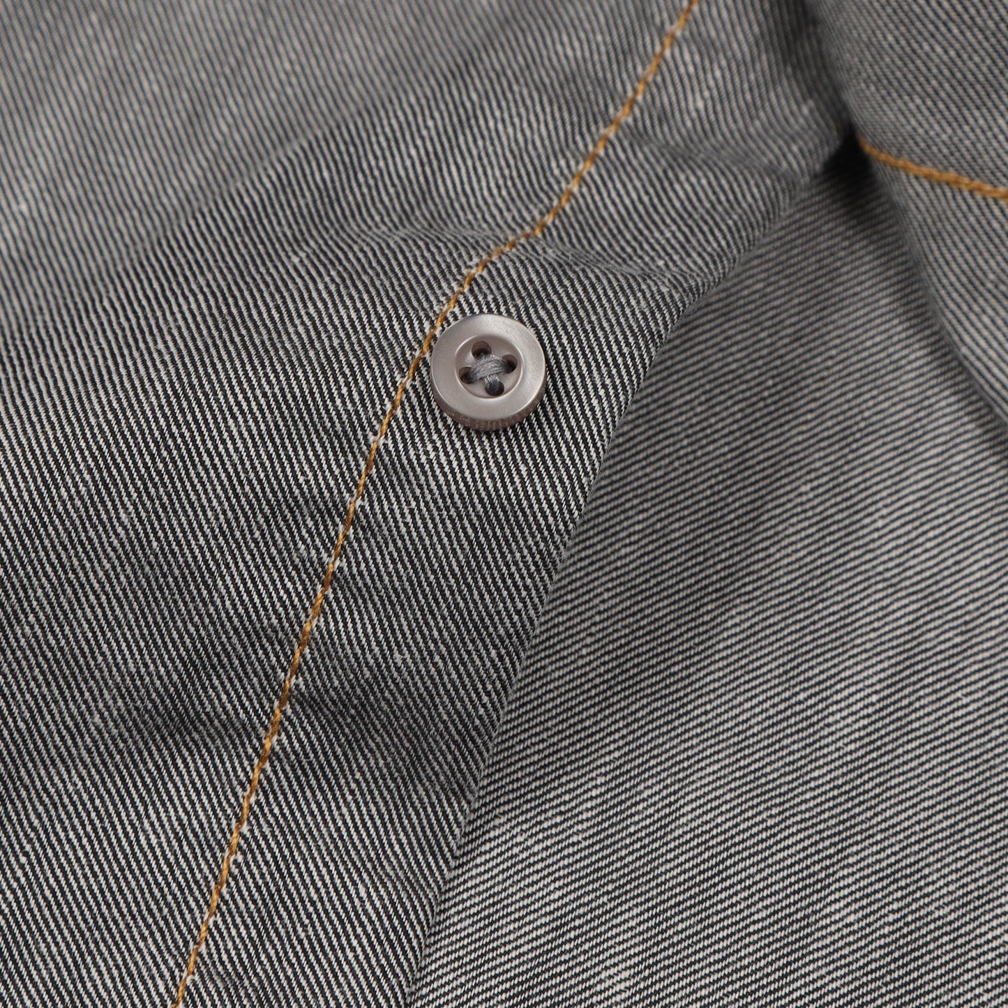 Ash Grey Denim Lycra Shirt for Boys