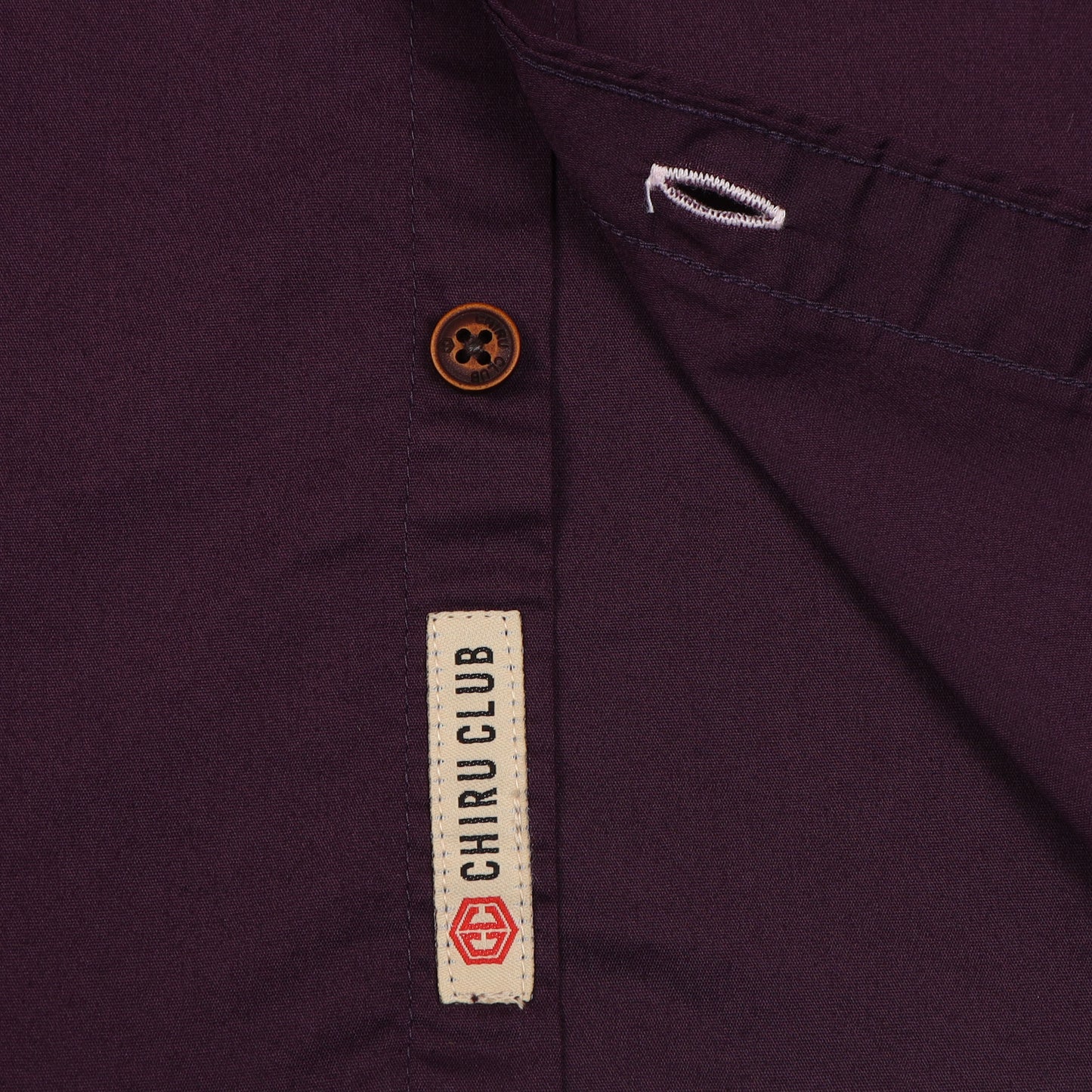 Purple Solid Shirt for Boys