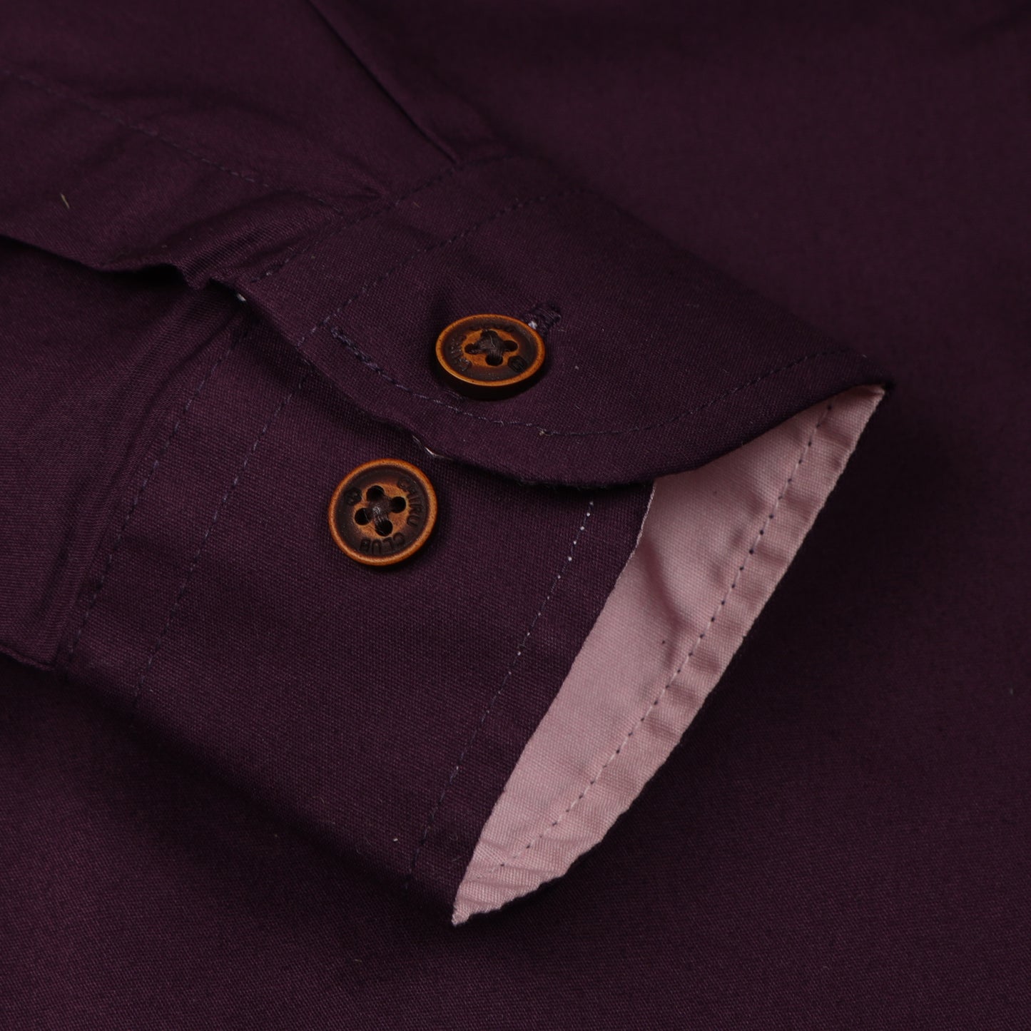 Purple Solid Shirt for Boys