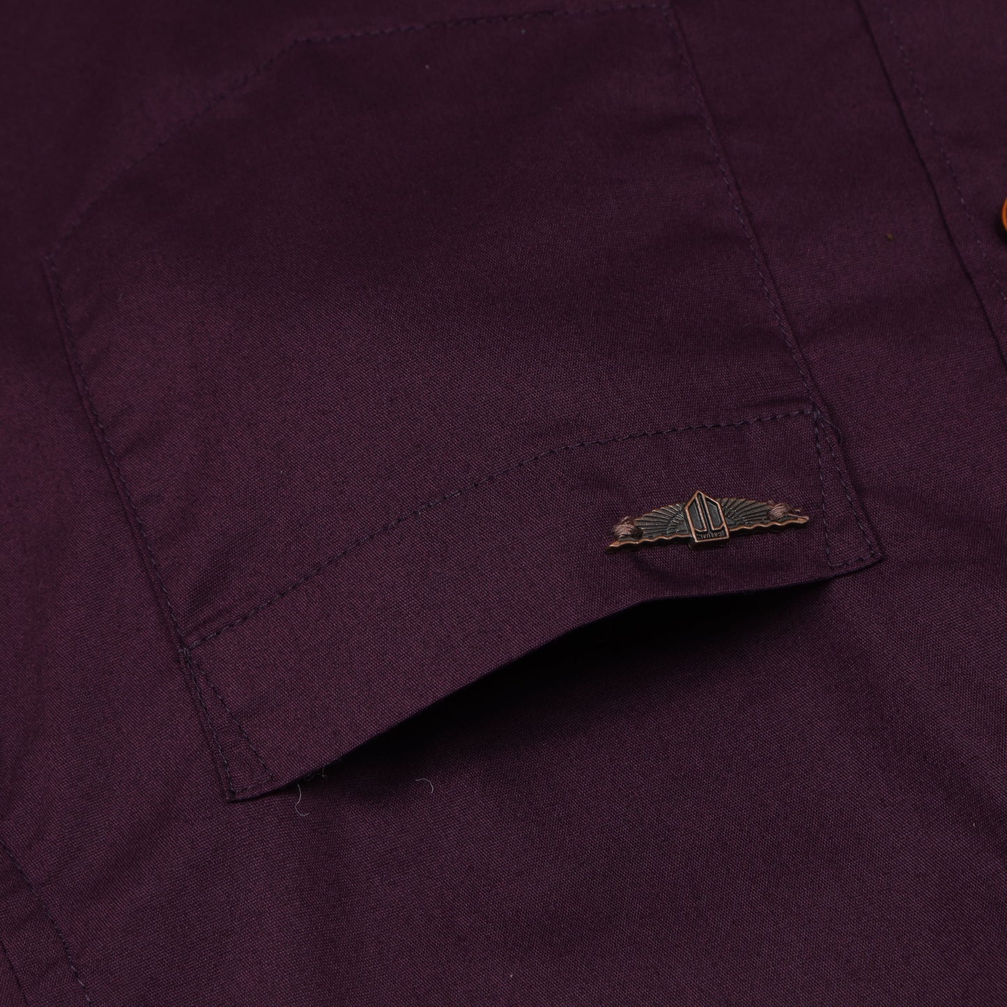 Purple Solid Shirt for Boys