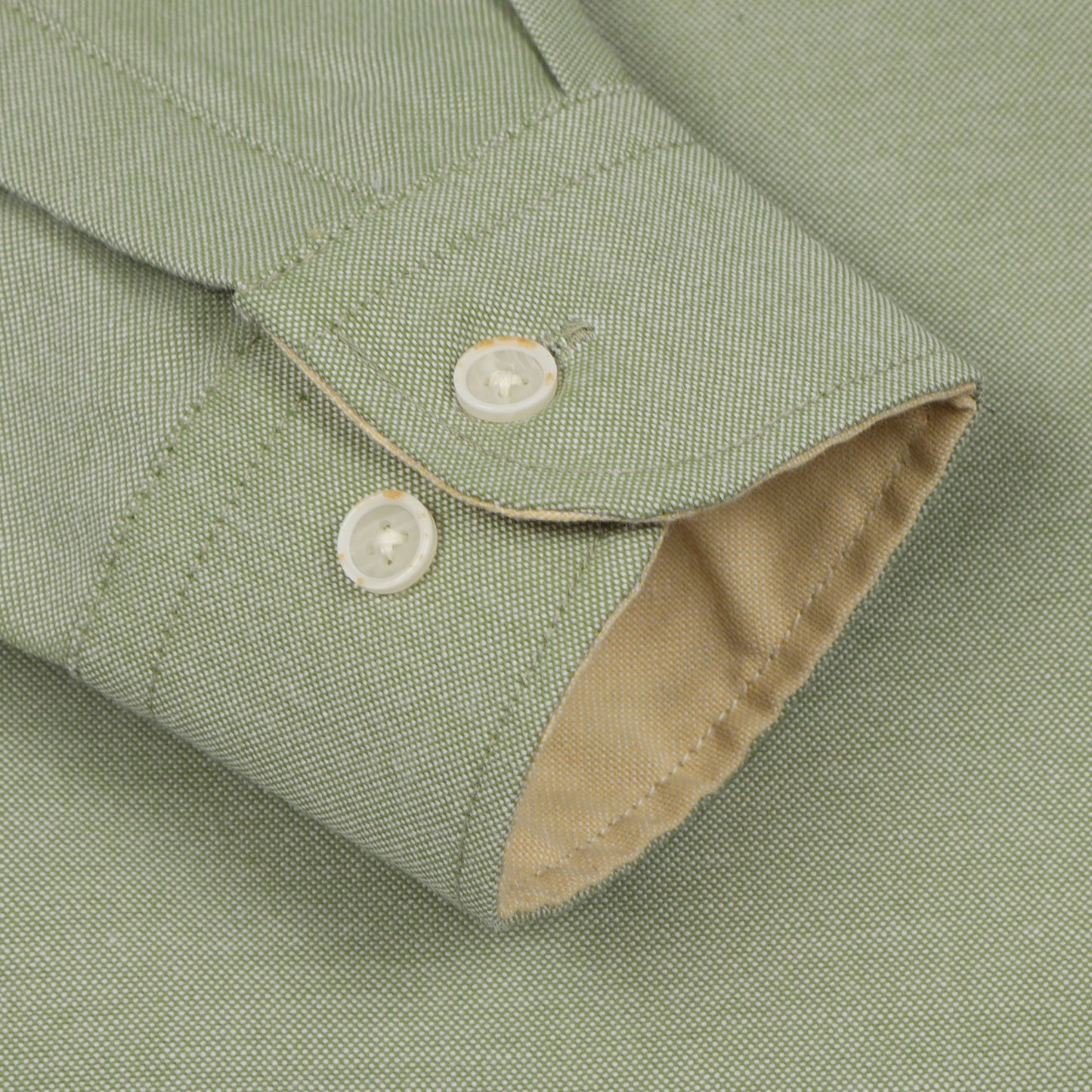 Pista Green Yarn Dyed Oxford Shirt for Boys