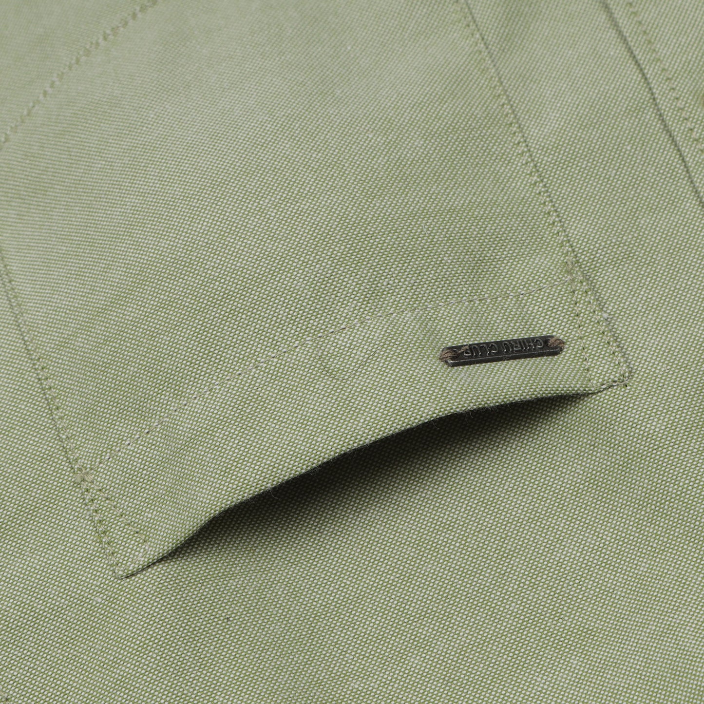 Pista Green Yarn Dyed Oxford Shirt for Boys