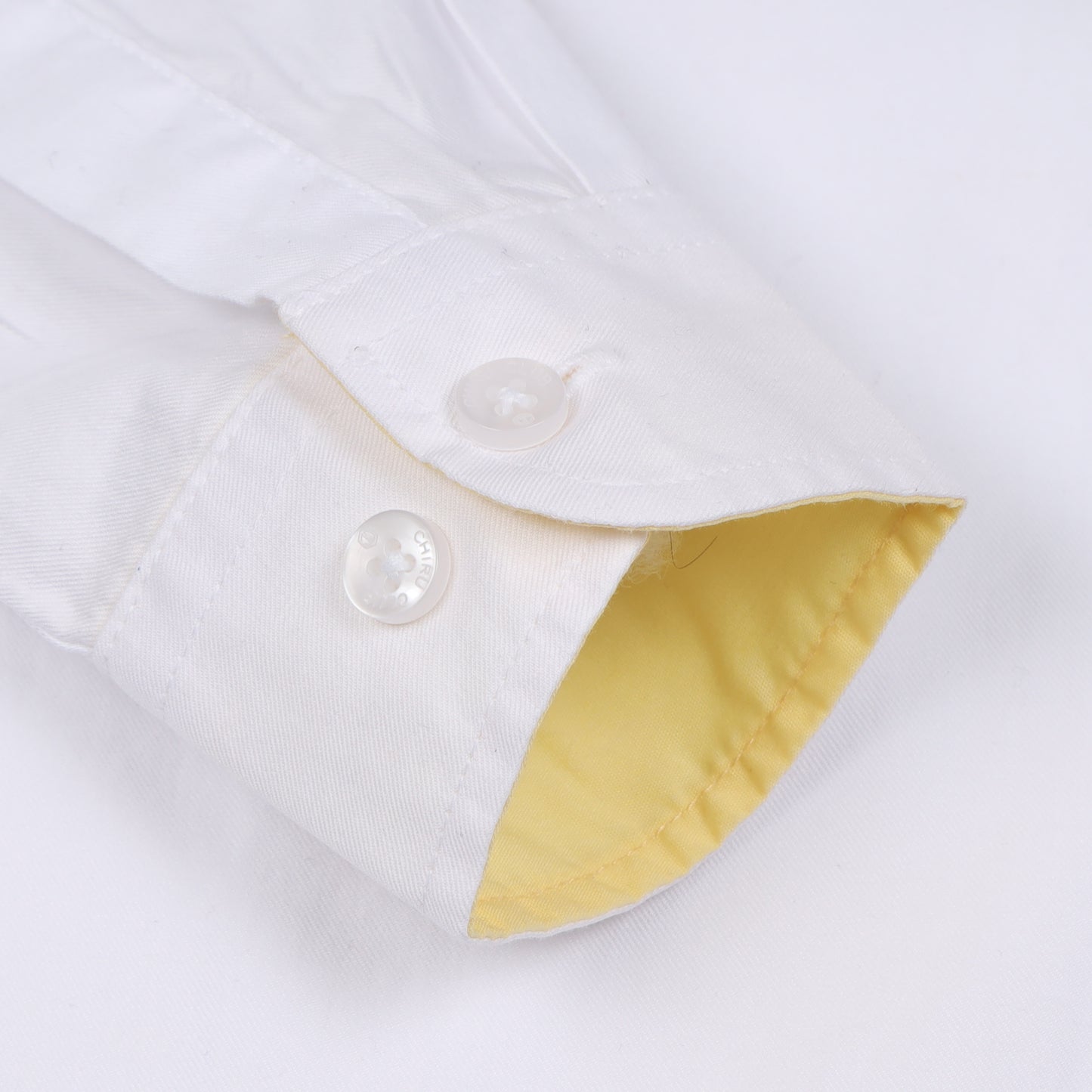 White Supima Cotton Solid Shirt for Boys