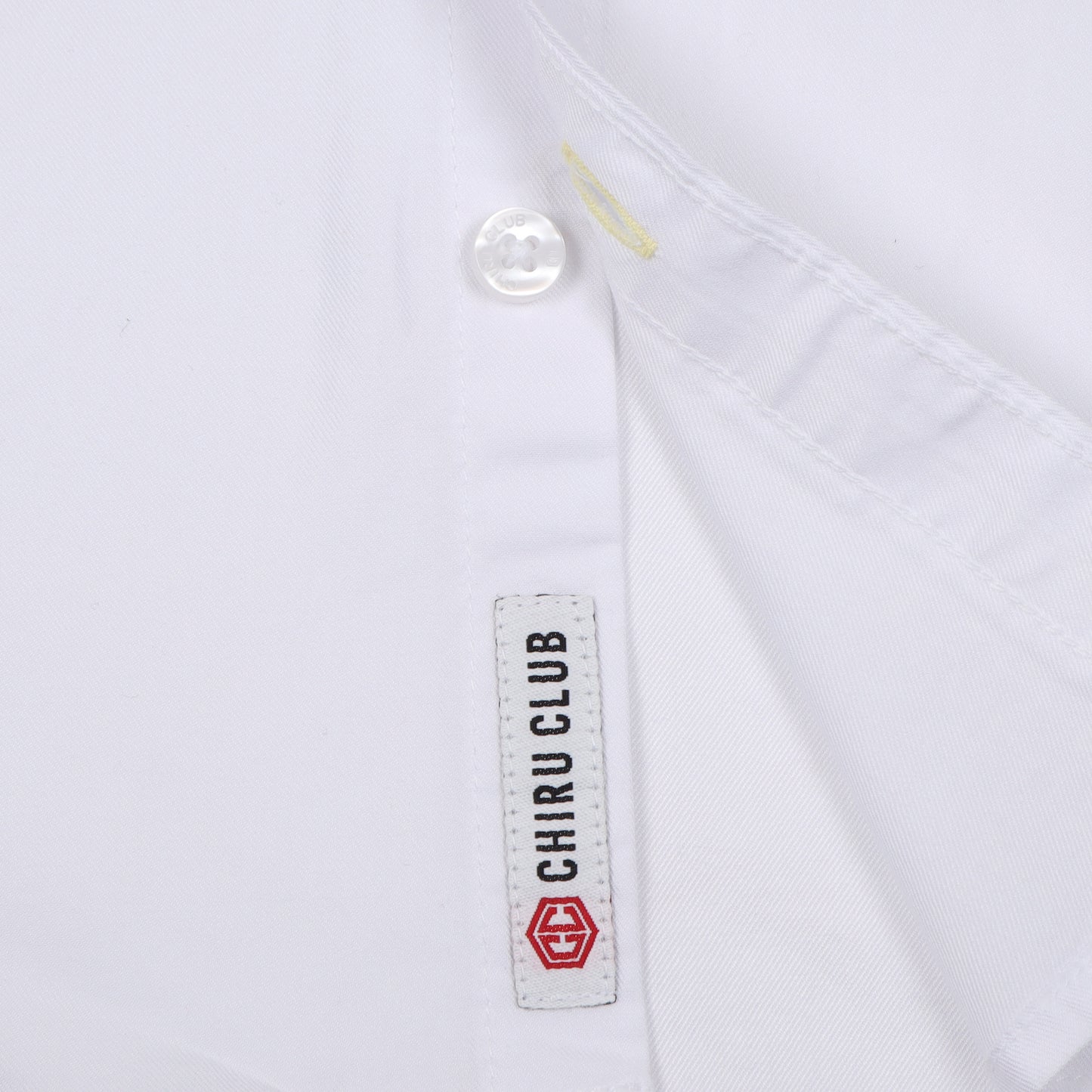 White Supima Cotton Solid Shirt for Boys
