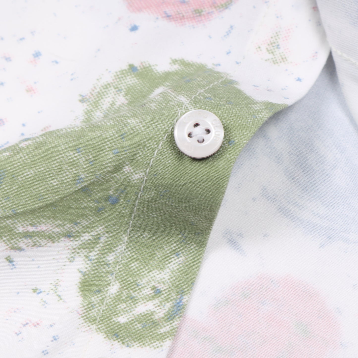 Peach Green Printed Multicolored Rayon Shirt for Boys