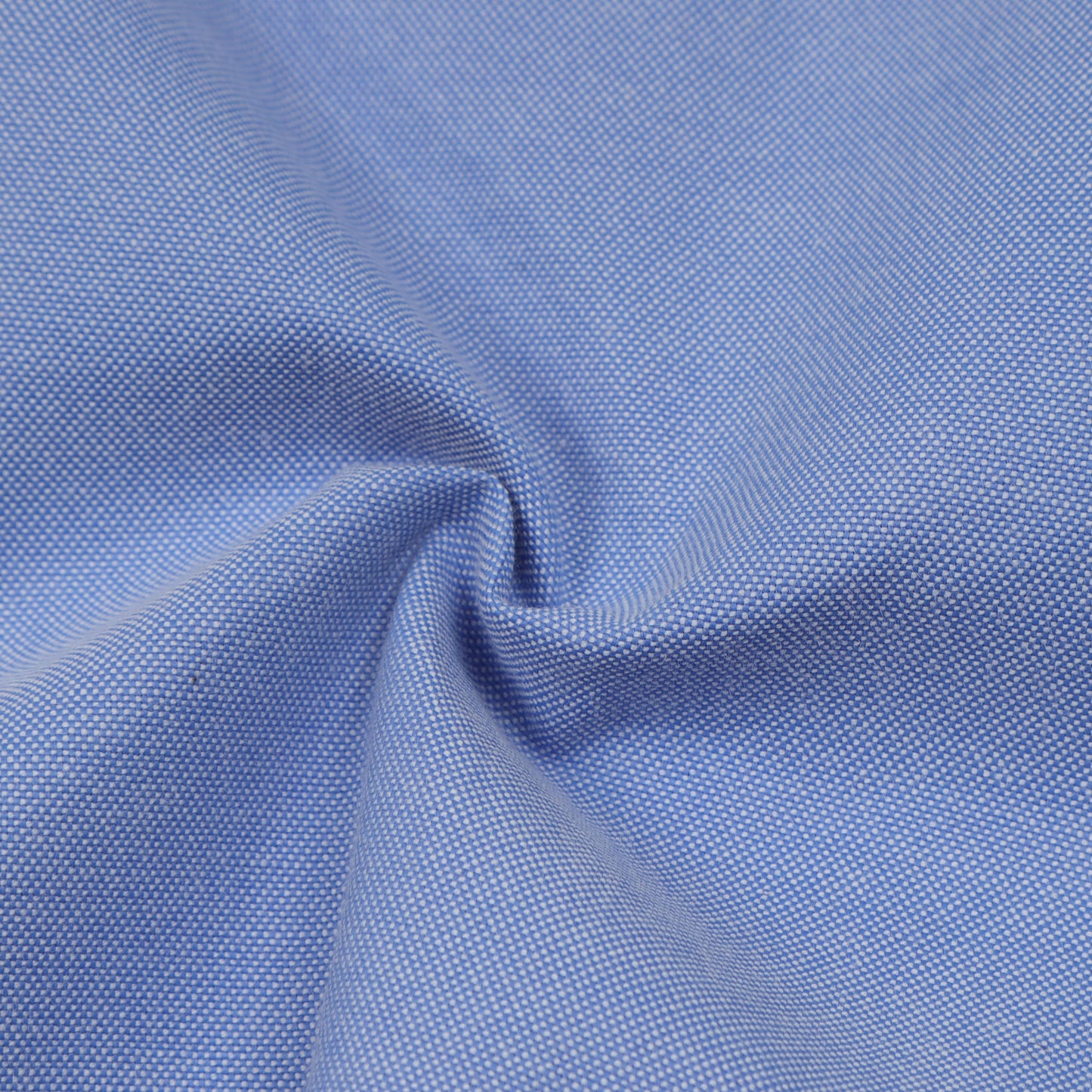 Sky Blue Yarn Dyed Oxford Solid Shirt for Boys