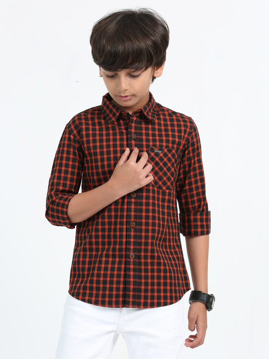 Rusty Oxford Checks Shirt