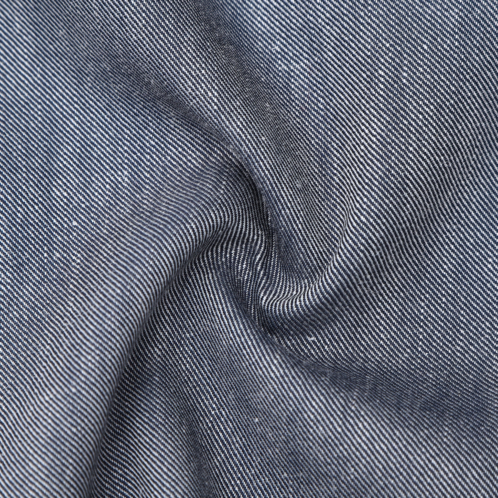 Silver Blue Denim Solid Shirt for Boys