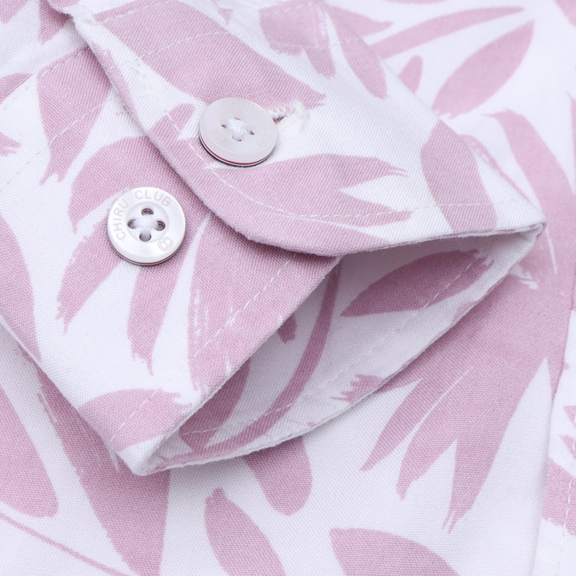 Salmon Pink Rayon Printed Shirt for Boys 