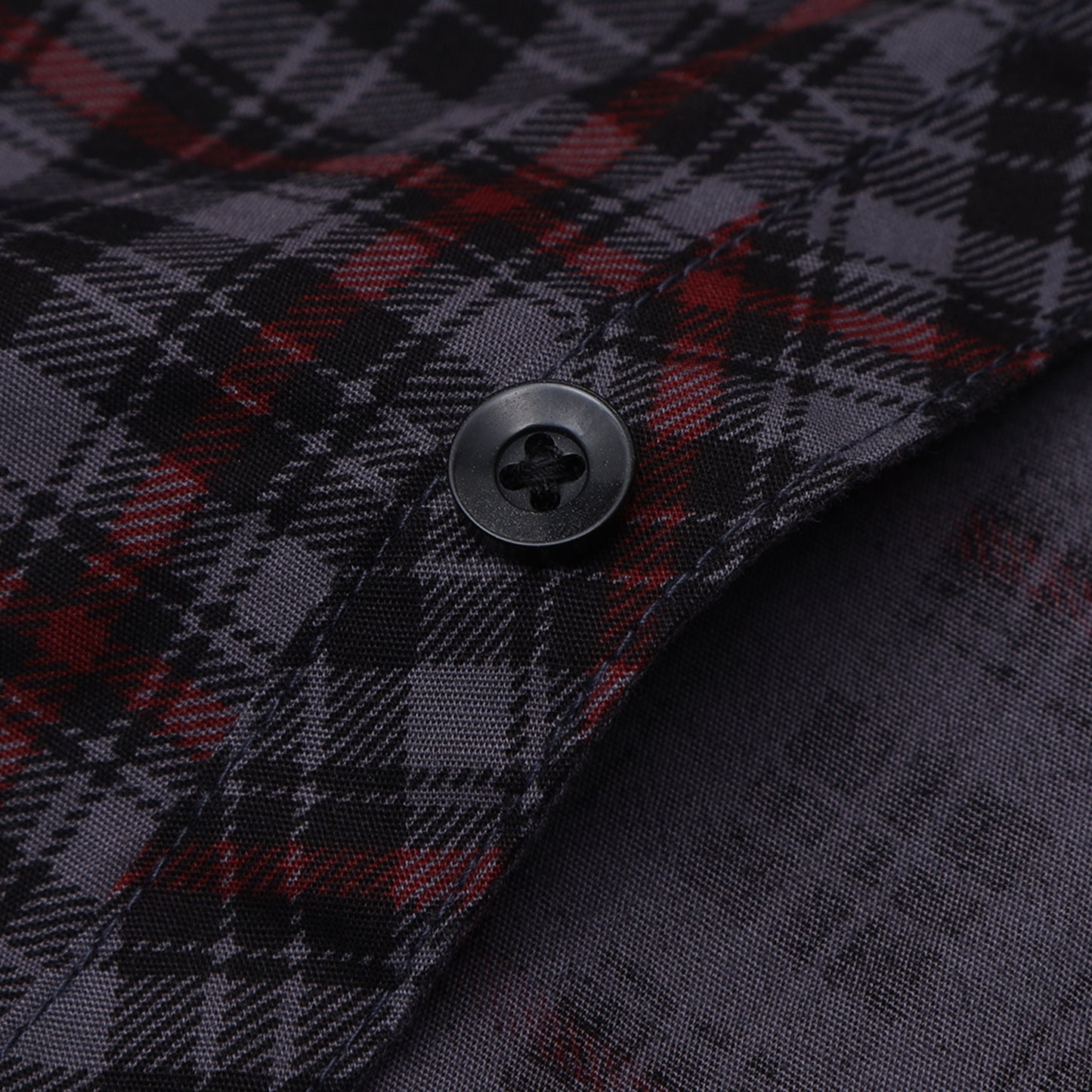 Grey Laffer Checks Shirt for Boys