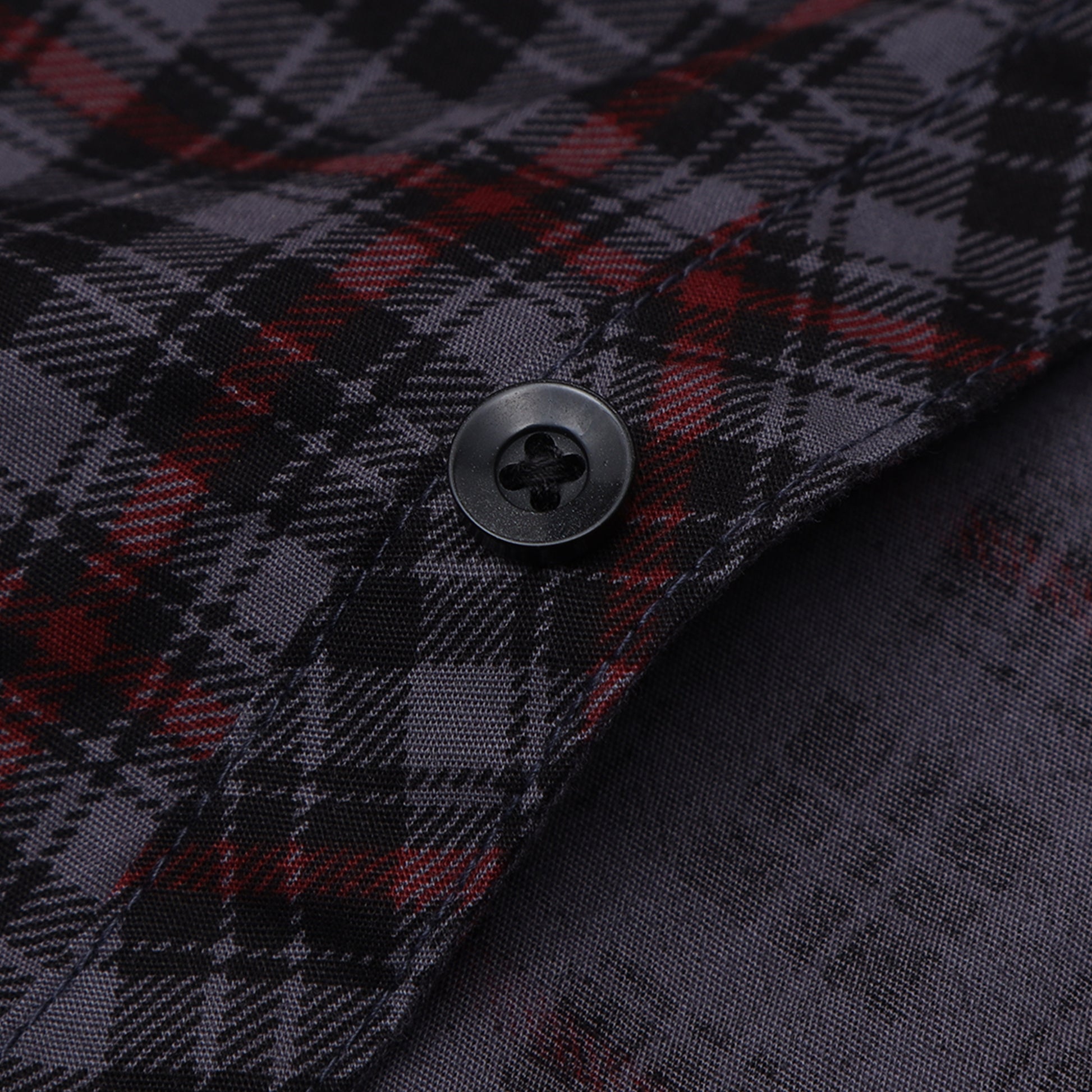 Grey Laffer Checks Shirt for Boys