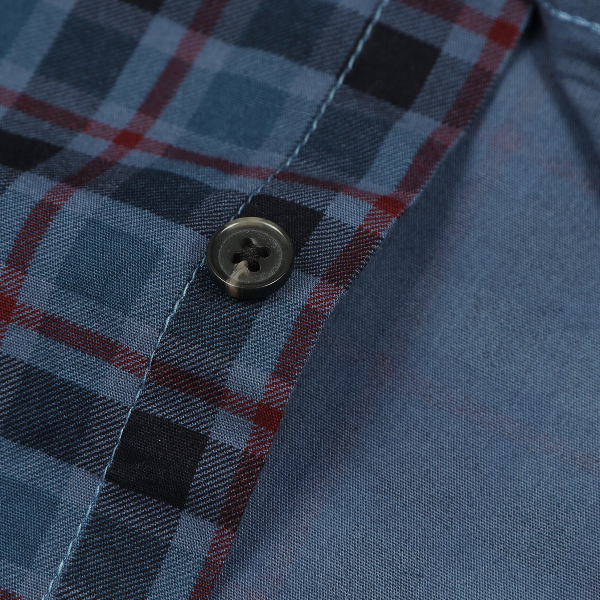Blue Laffer Checks Shirt For Boys