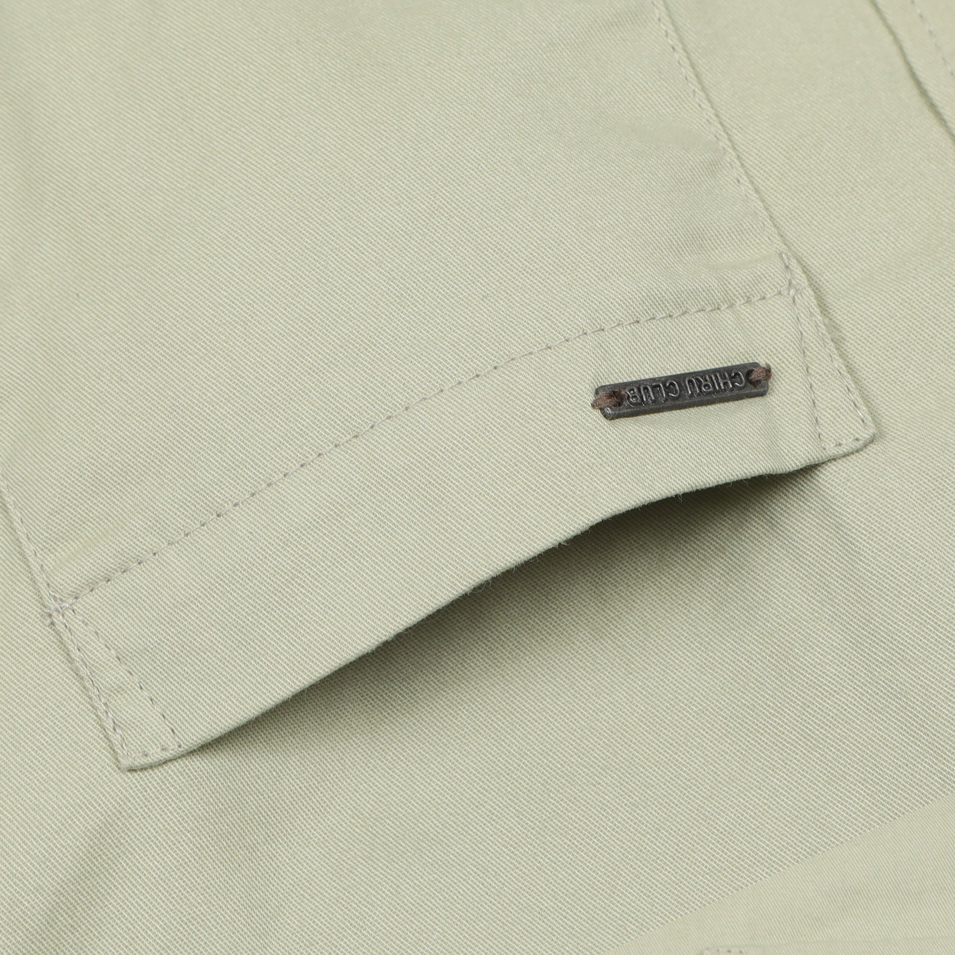 Pista Twill Leather Finish Solid Shirt For Boys