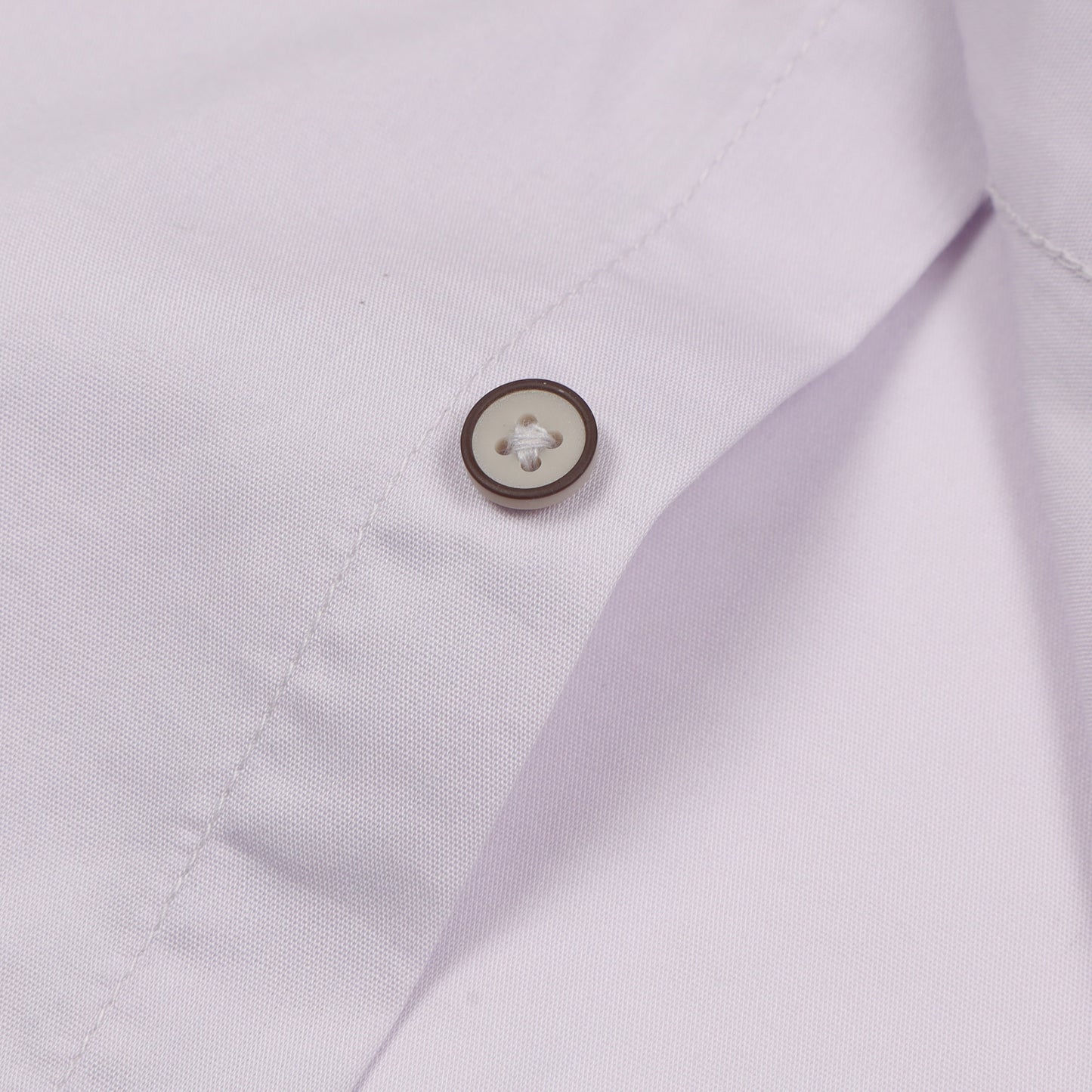 Off White Poplin Lycra Solid Shirt