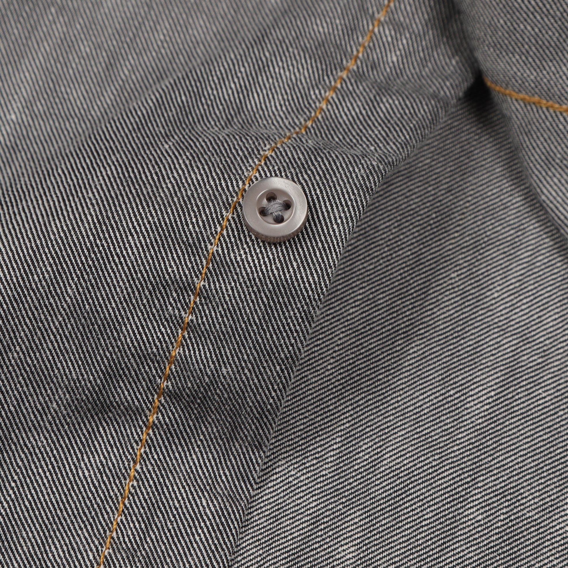 Ash Grey Denim Lycra Shirt for Boys