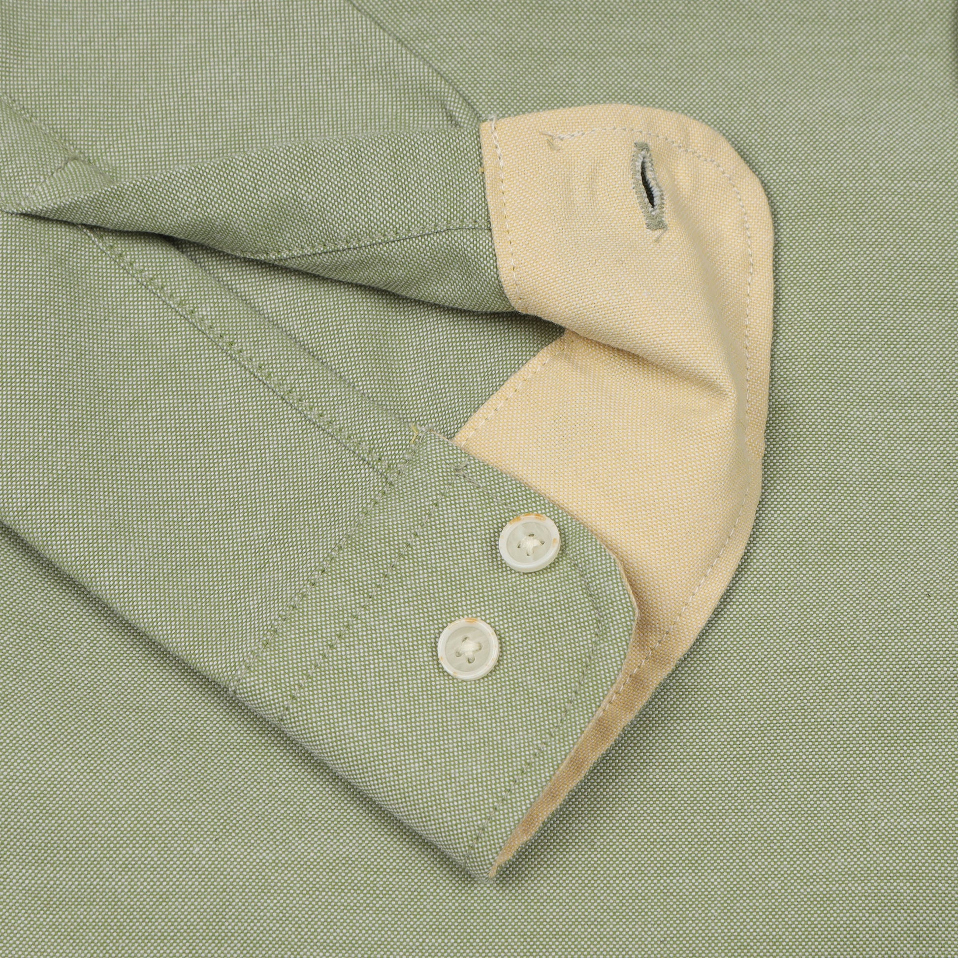 Pista Green Yarn Dyed Oxford Shirt for Boys