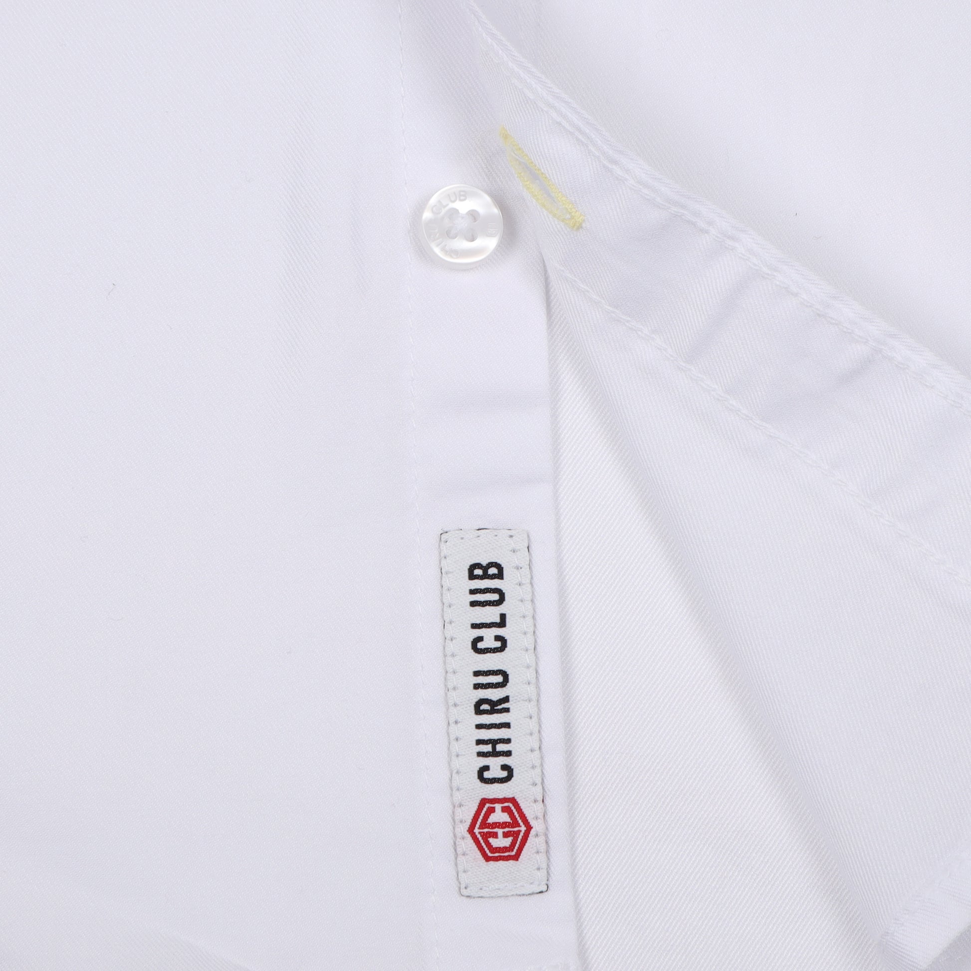 White Supima Cotton Solid Shirt for Boys